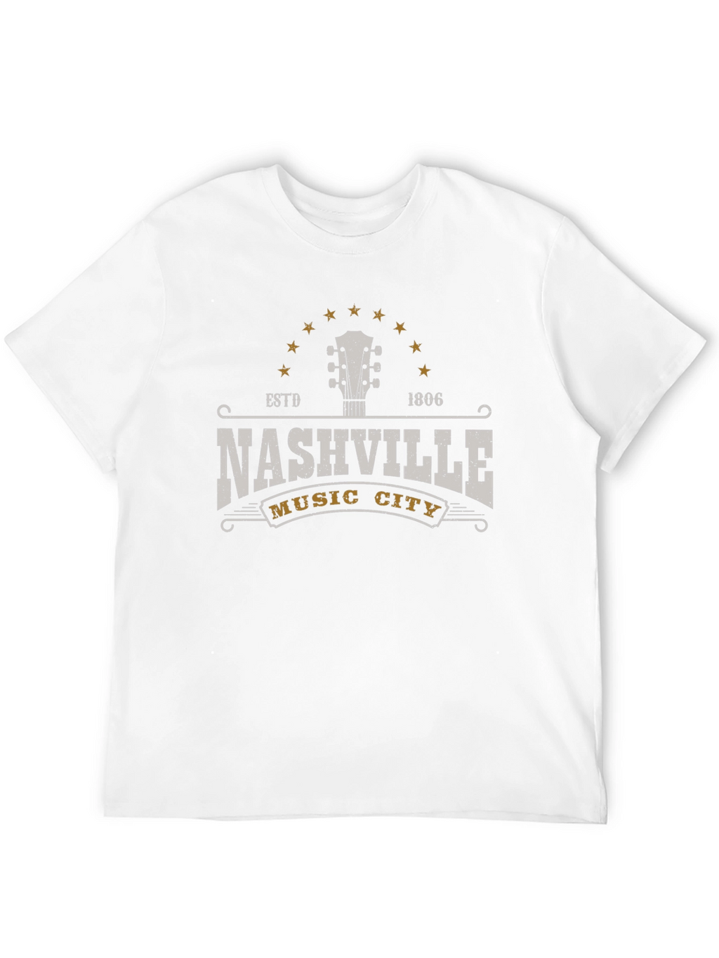 Nashville Music City Graphic T-Shirt