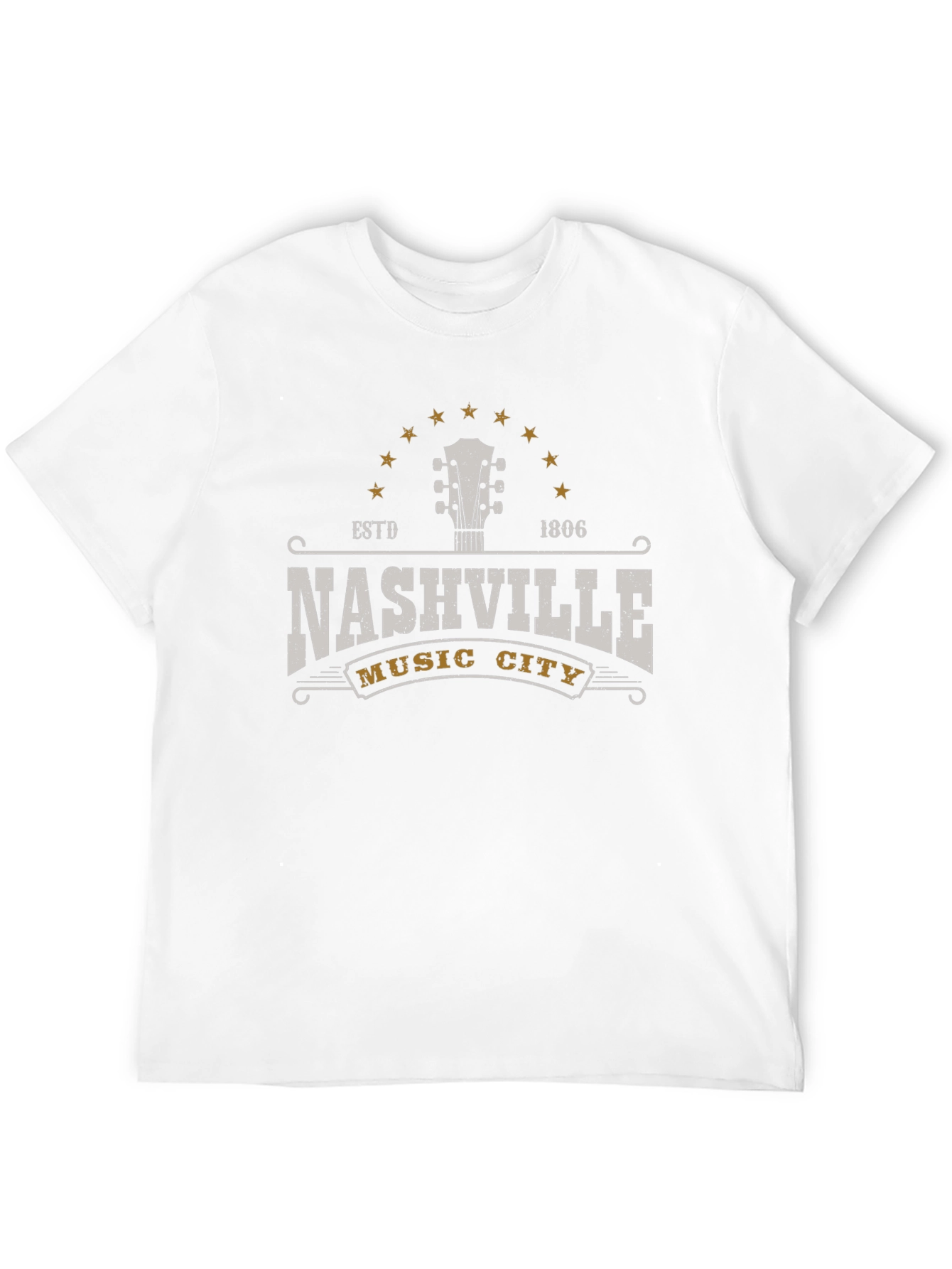 Nashville Music City Graphic T-Shirt