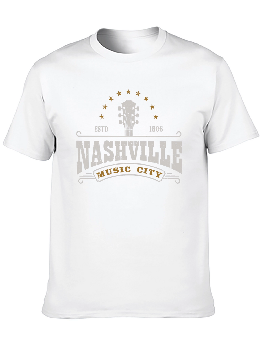 Nashville Music City Graphic T-Shirt