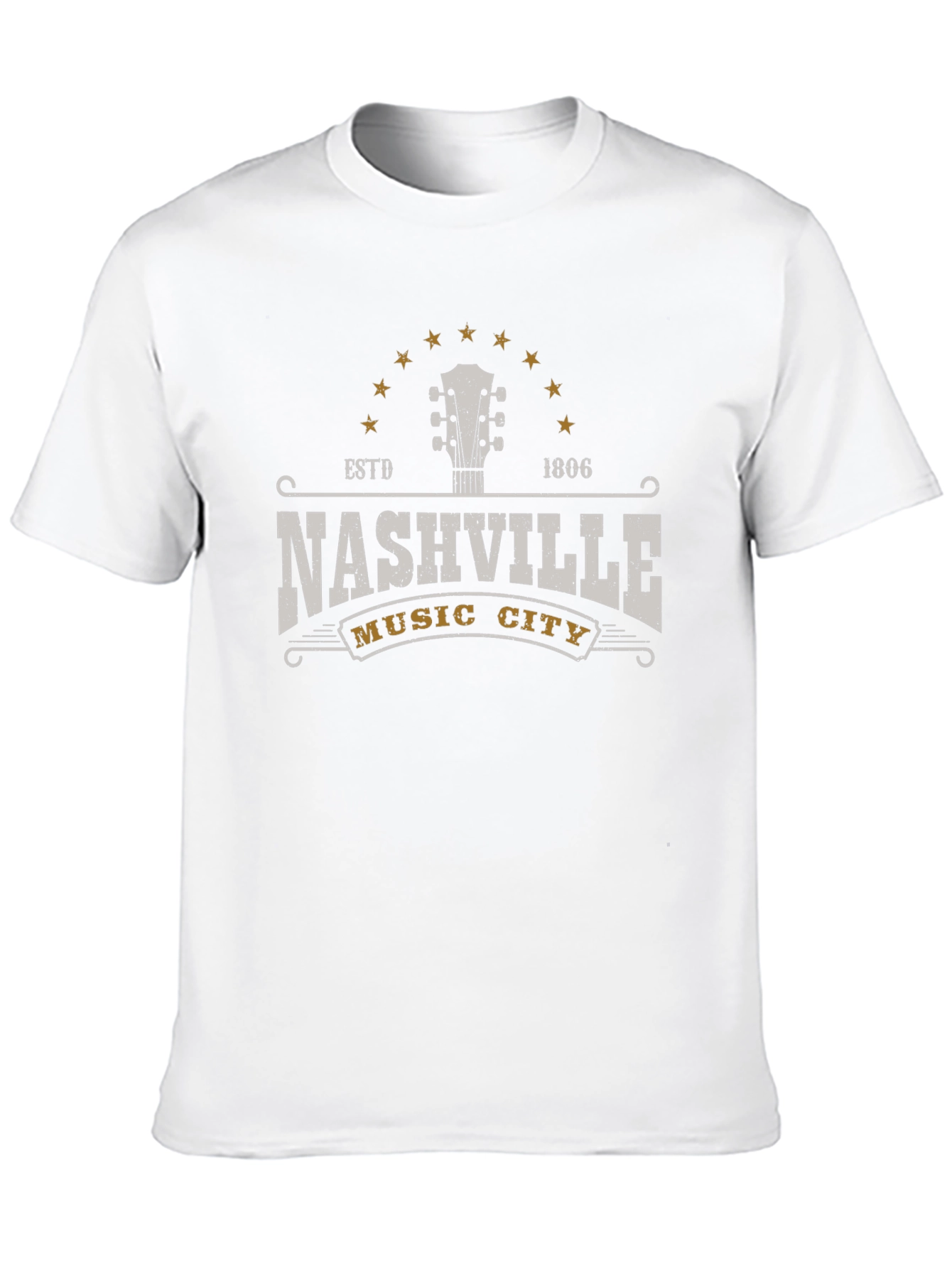 Nashville Music City Graphic T-Shirt