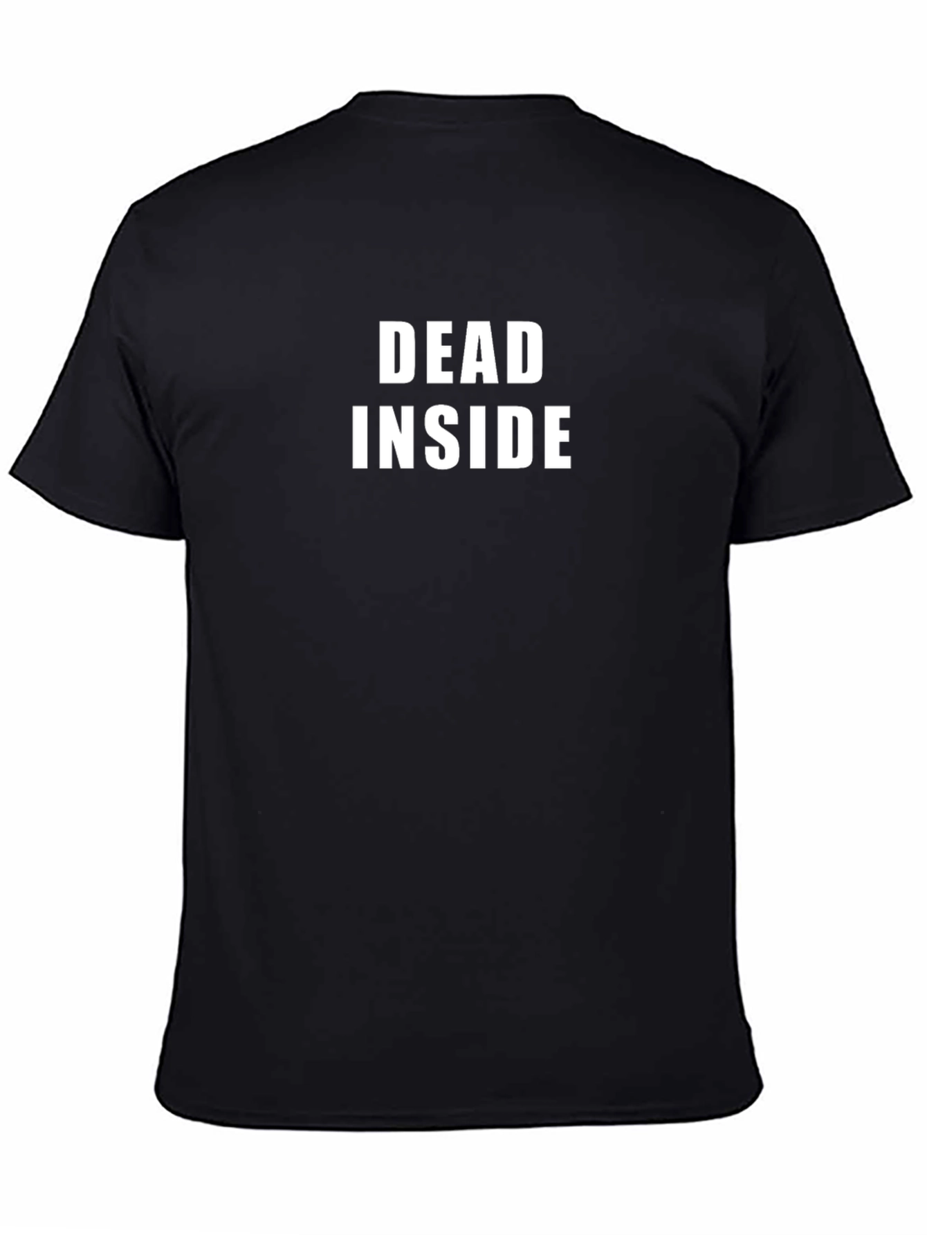 Dead Inside Black T-Shirt Graphic Tee