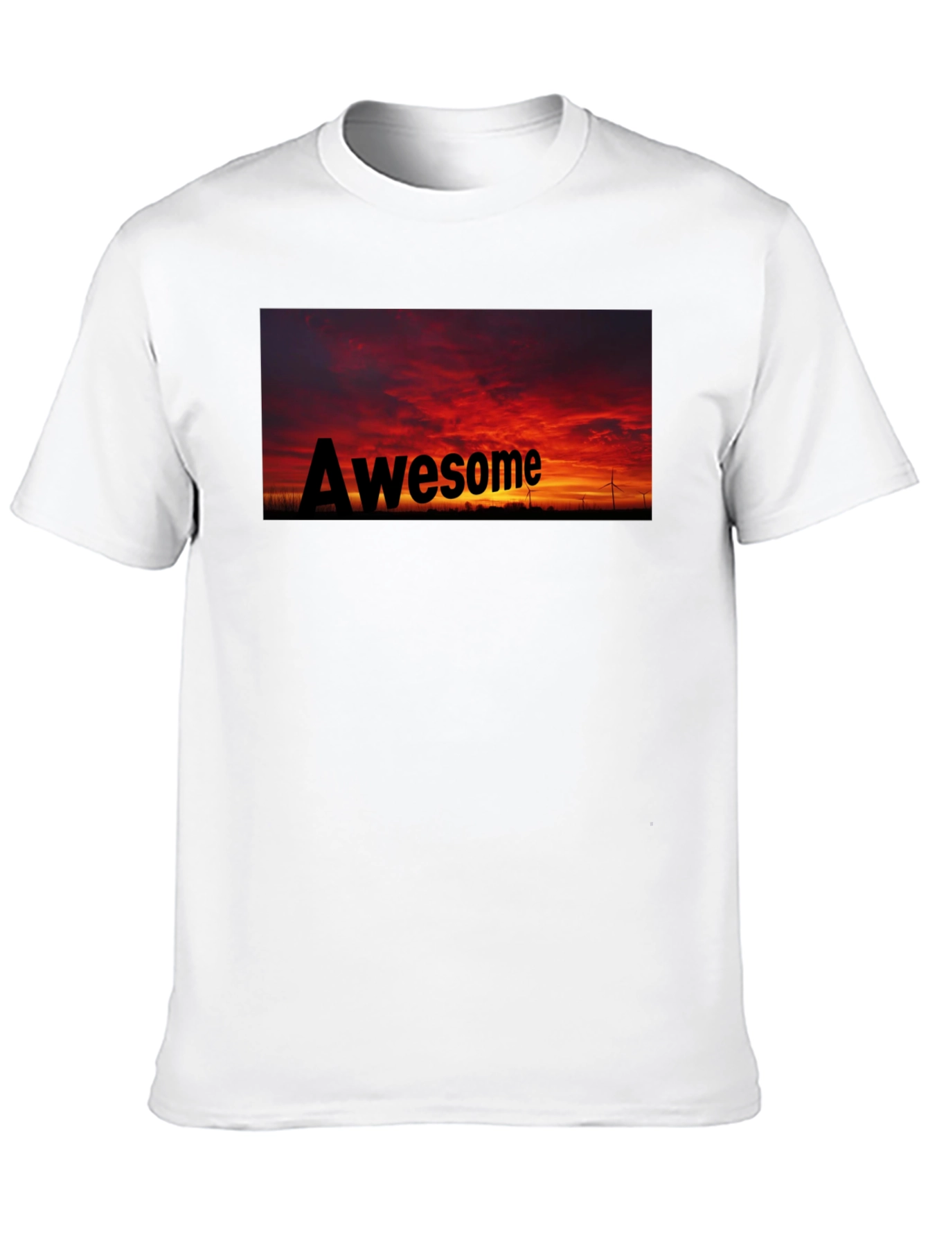 Awesome Sunset Graphic T-Shirt - Trendy & Stylish