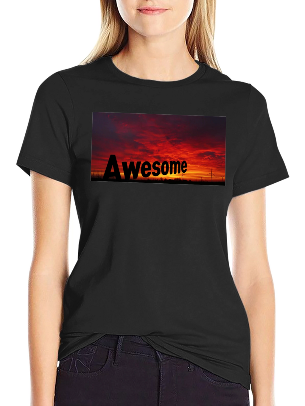 Awesome Sunset Graphic T-Shirt - Trendy & Stylish