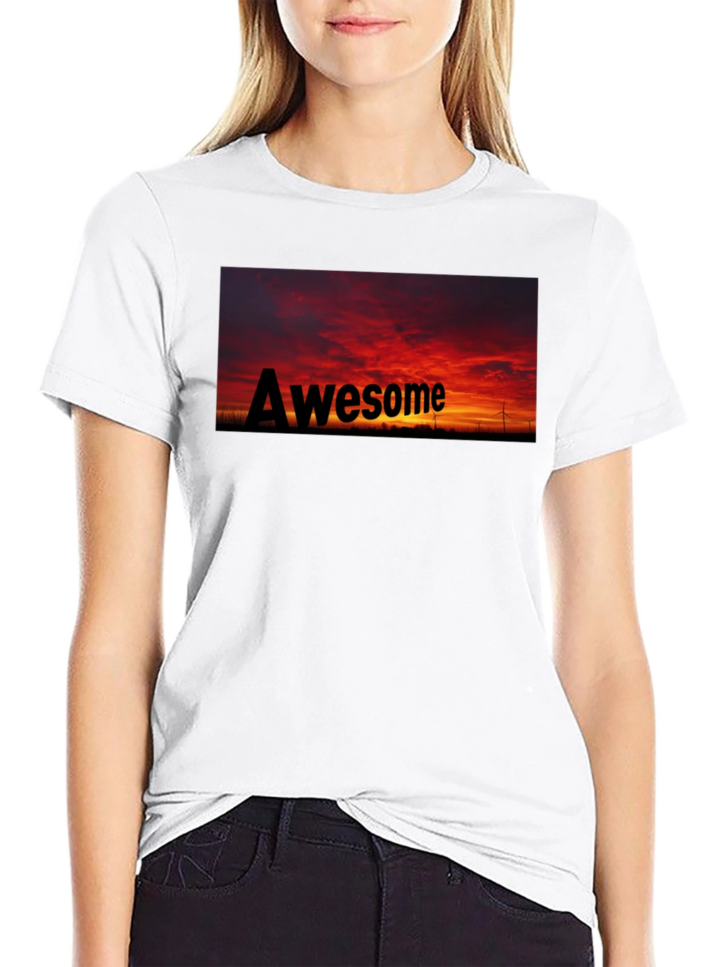 Awesome Sunset Graphic T-Shirt - Trendy & Stylish