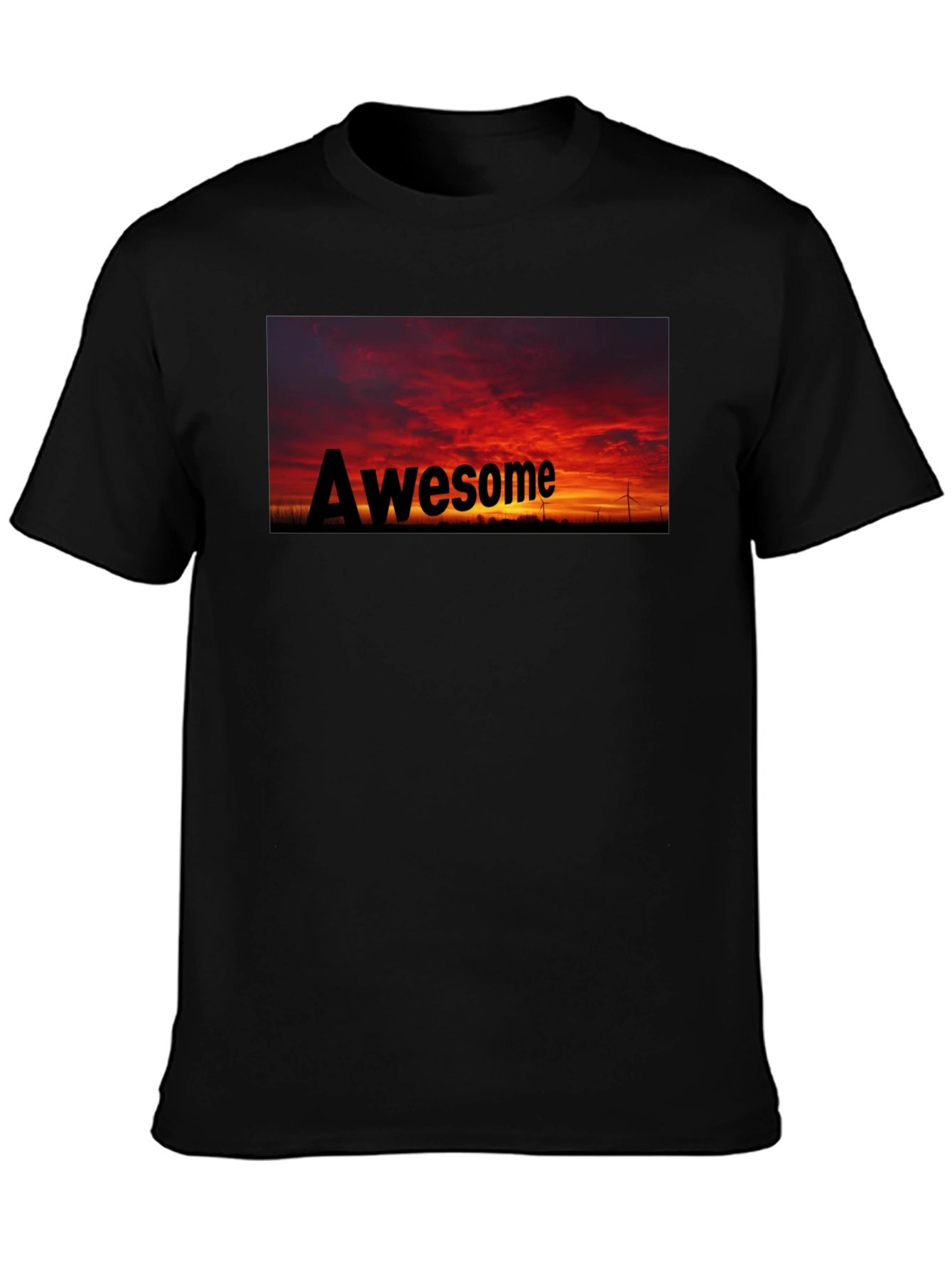 Awesome Sunset Graphic T-Shirt - Trendy & Stylish