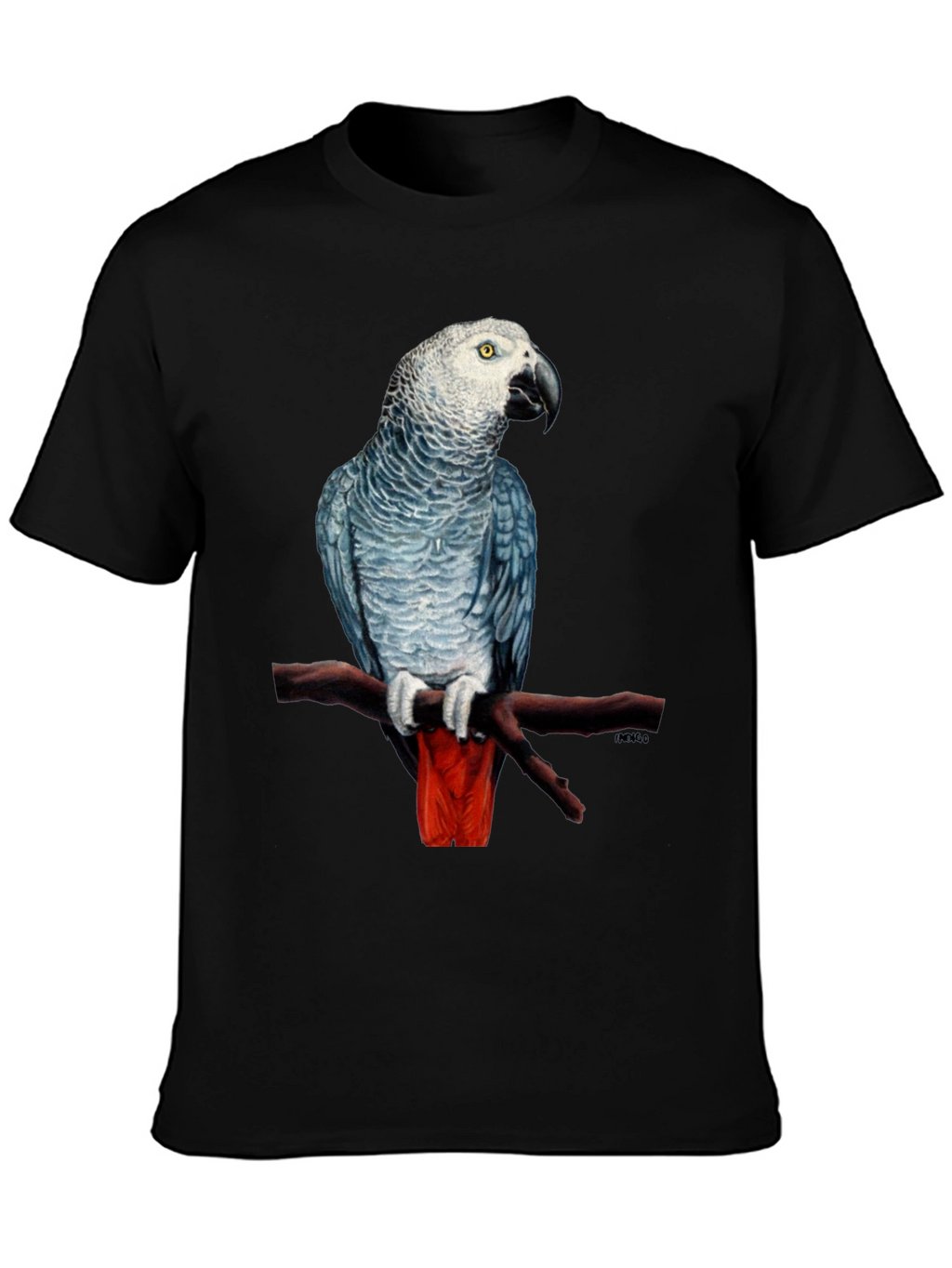 African Grey Parrot T-Shirt