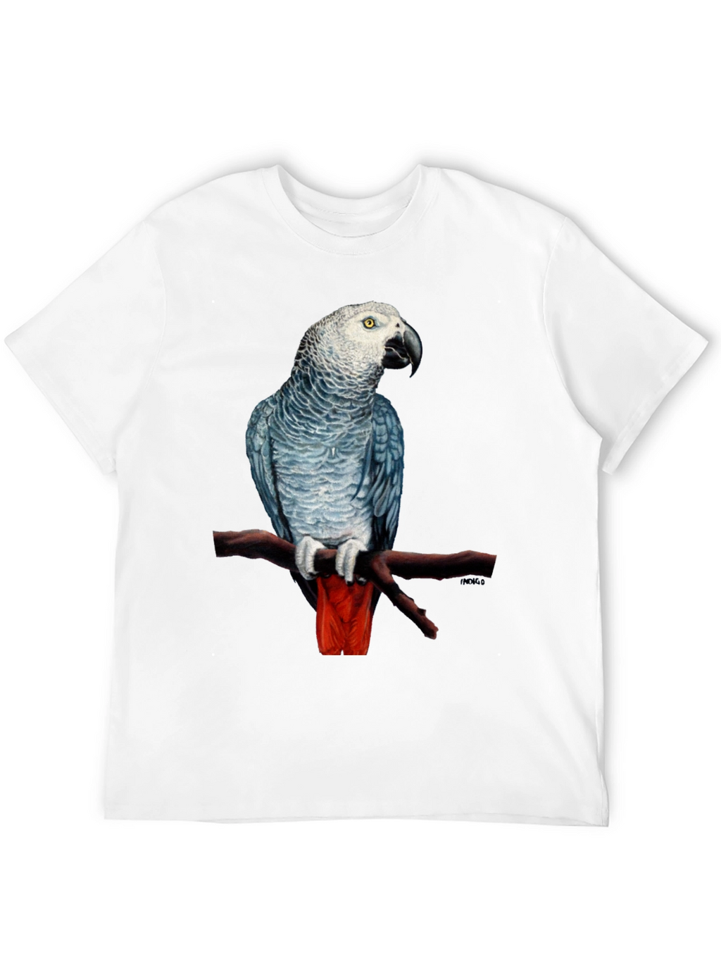 African Grey Parrot T-Shirt
