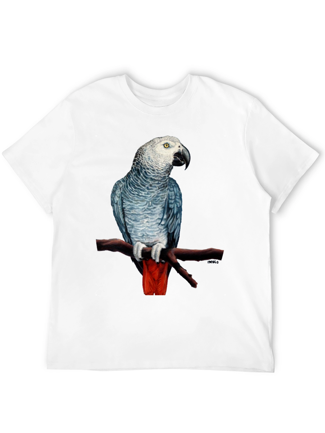 African Grey Parrot T-Shirt
