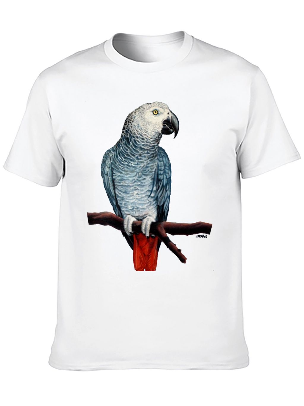 African Grey Parrot T-Shirt
