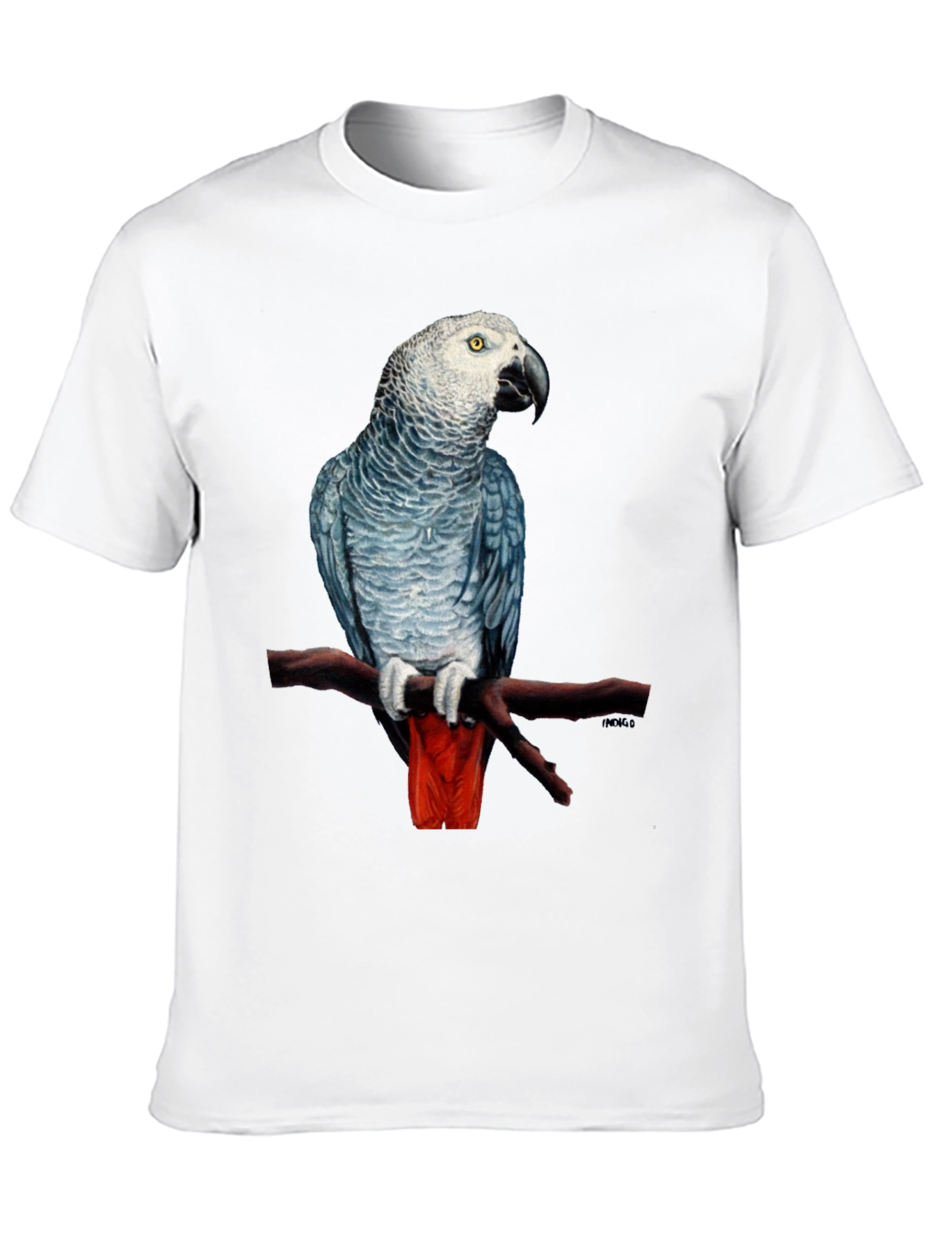 African Grey Parrot T-Shirt