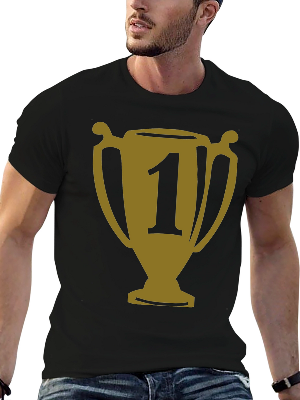 Champion Trophy Graphic Tee - Black