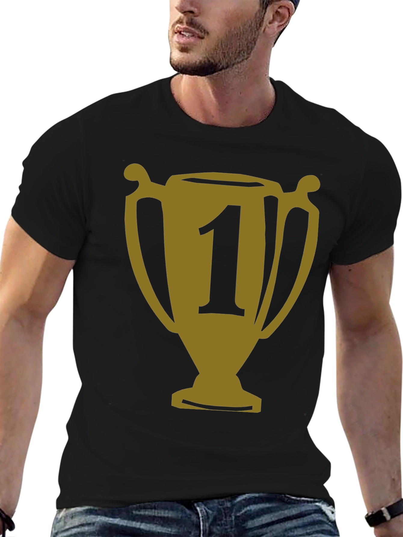 Champion Trophy Graphic Tee - Black