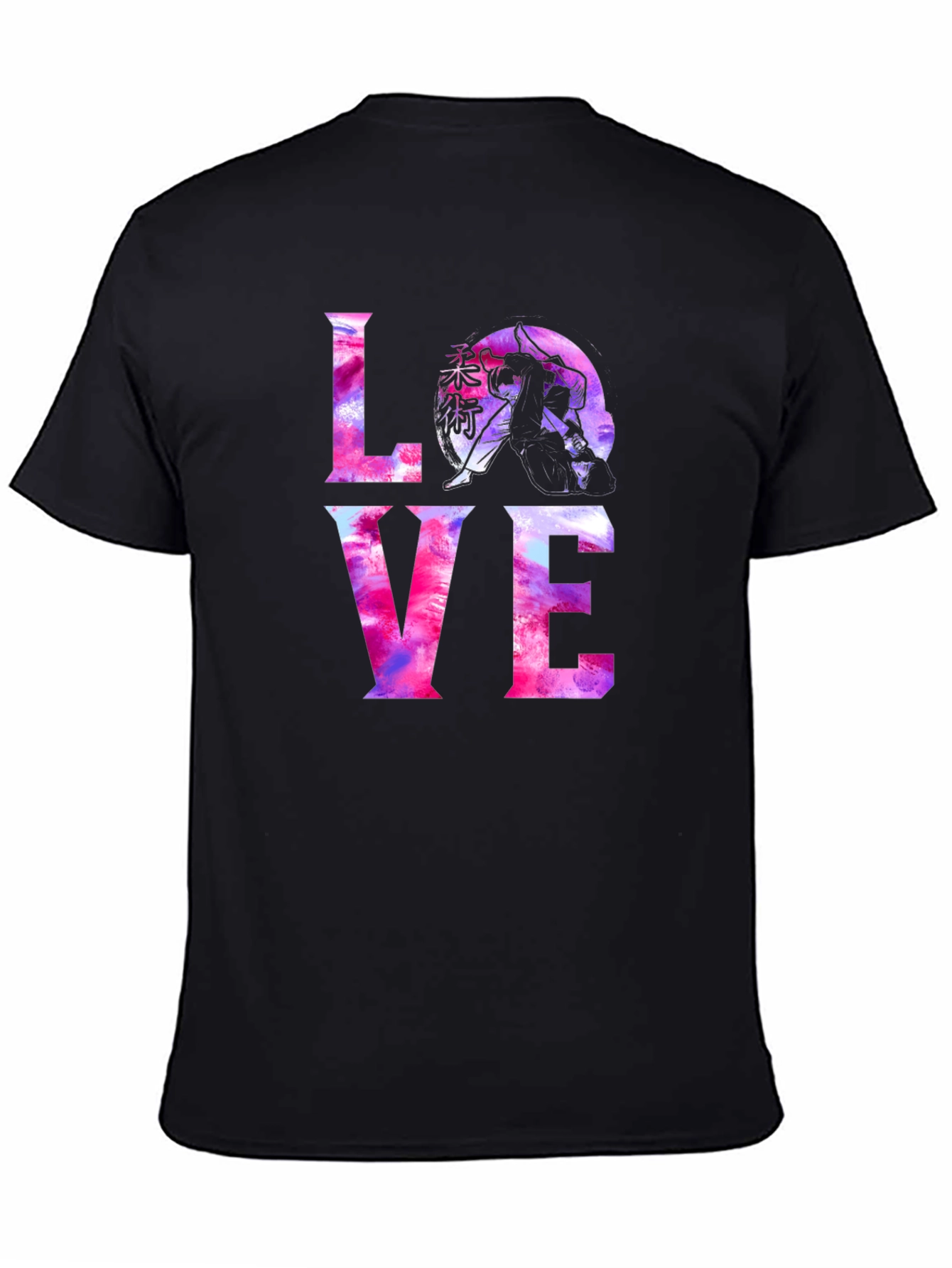 Love Jiu Jitsu Graphic Tee - Black