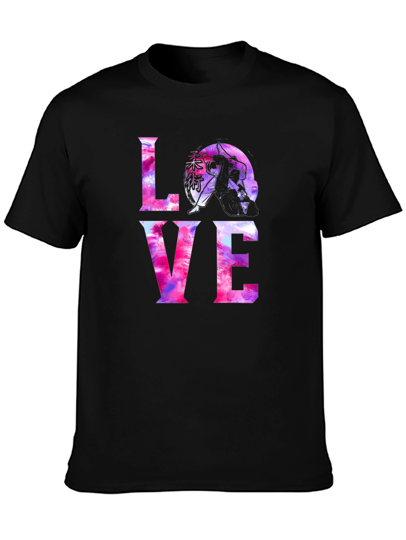 Love Jiu Jitsu Graphic Tee - Black