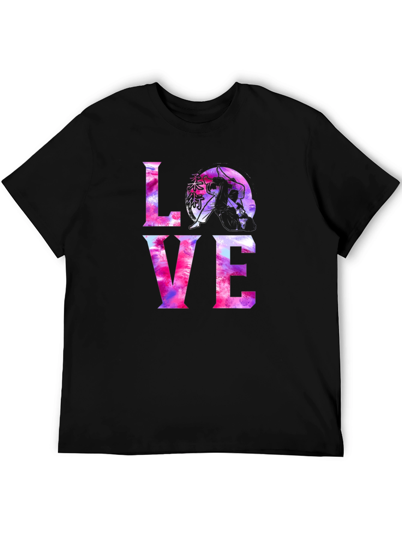 Love Jiu Jitsu Graphic Tee - Black