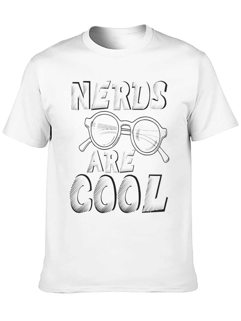 Nerds Are Cool Black T-Shirt