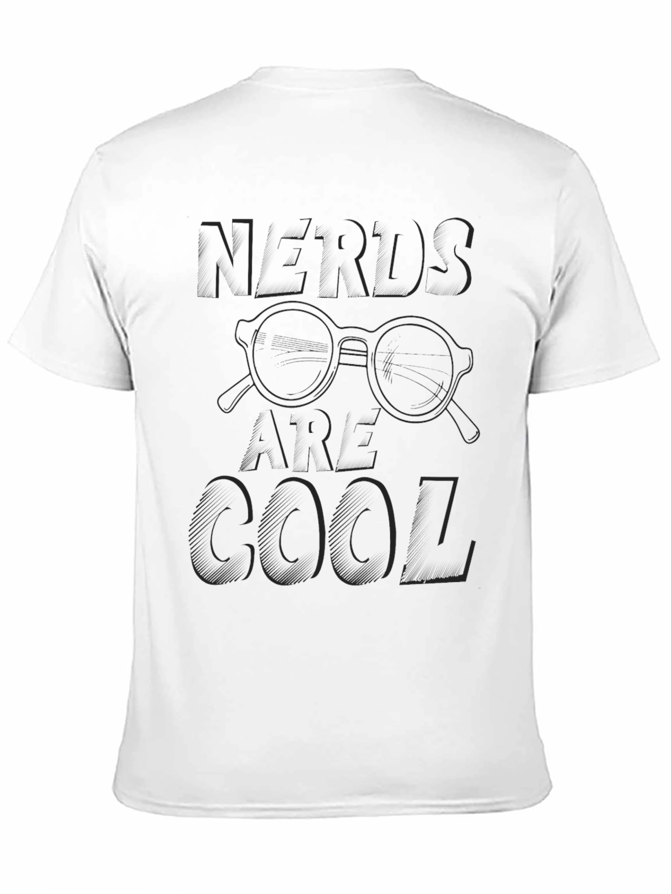 Nerds Are Cool Black T-Shirt
