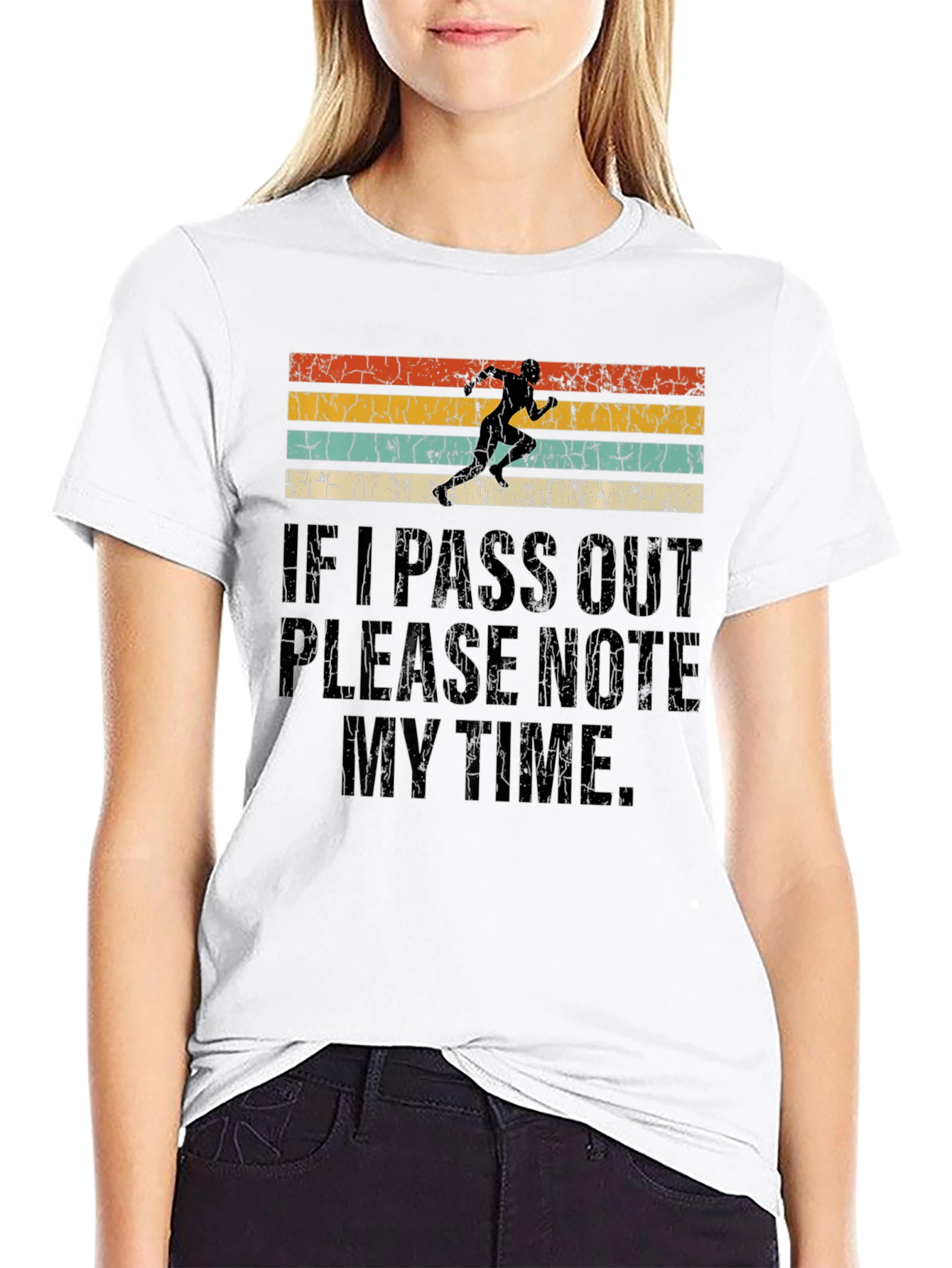 Funny Runners T-Shirt - Note My Time