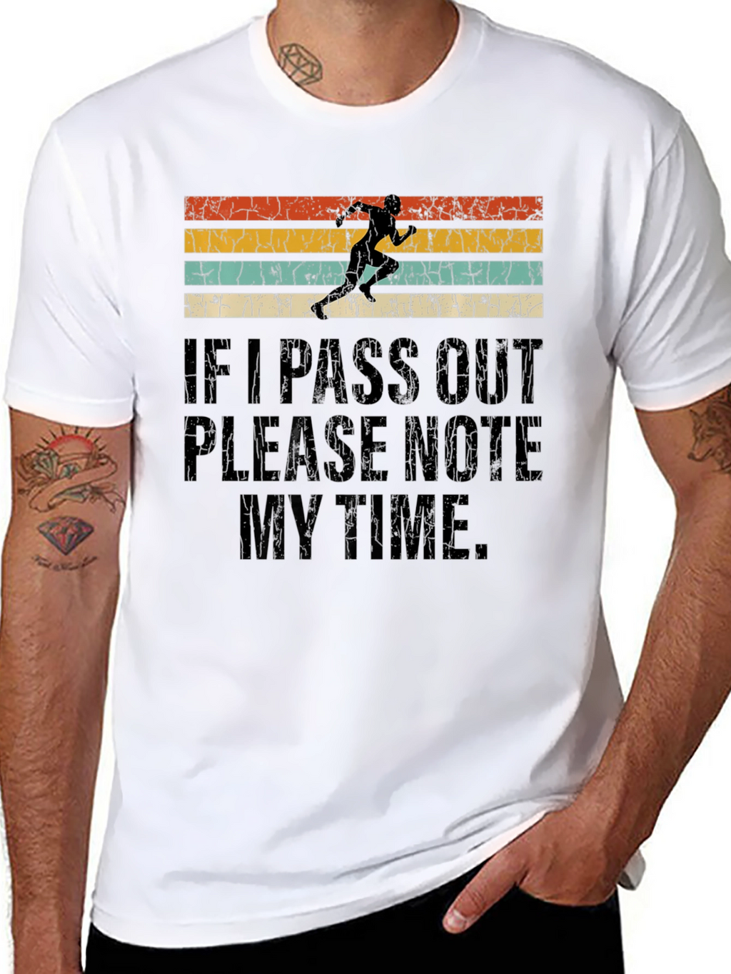 Funny Runners T-Shirt - Note My Time
