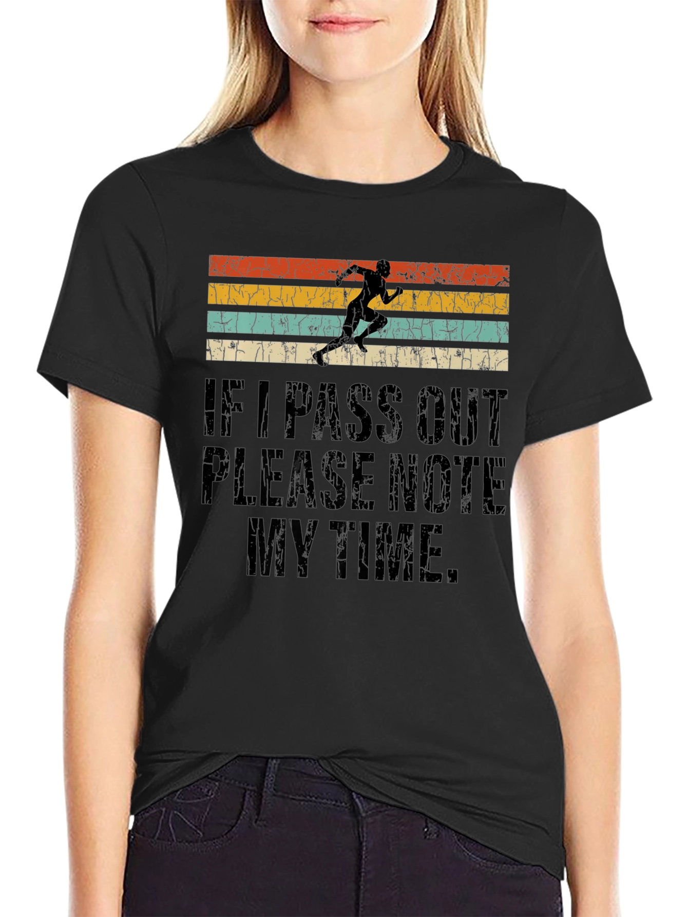 Funny Runners T-Shirt - Note My Time