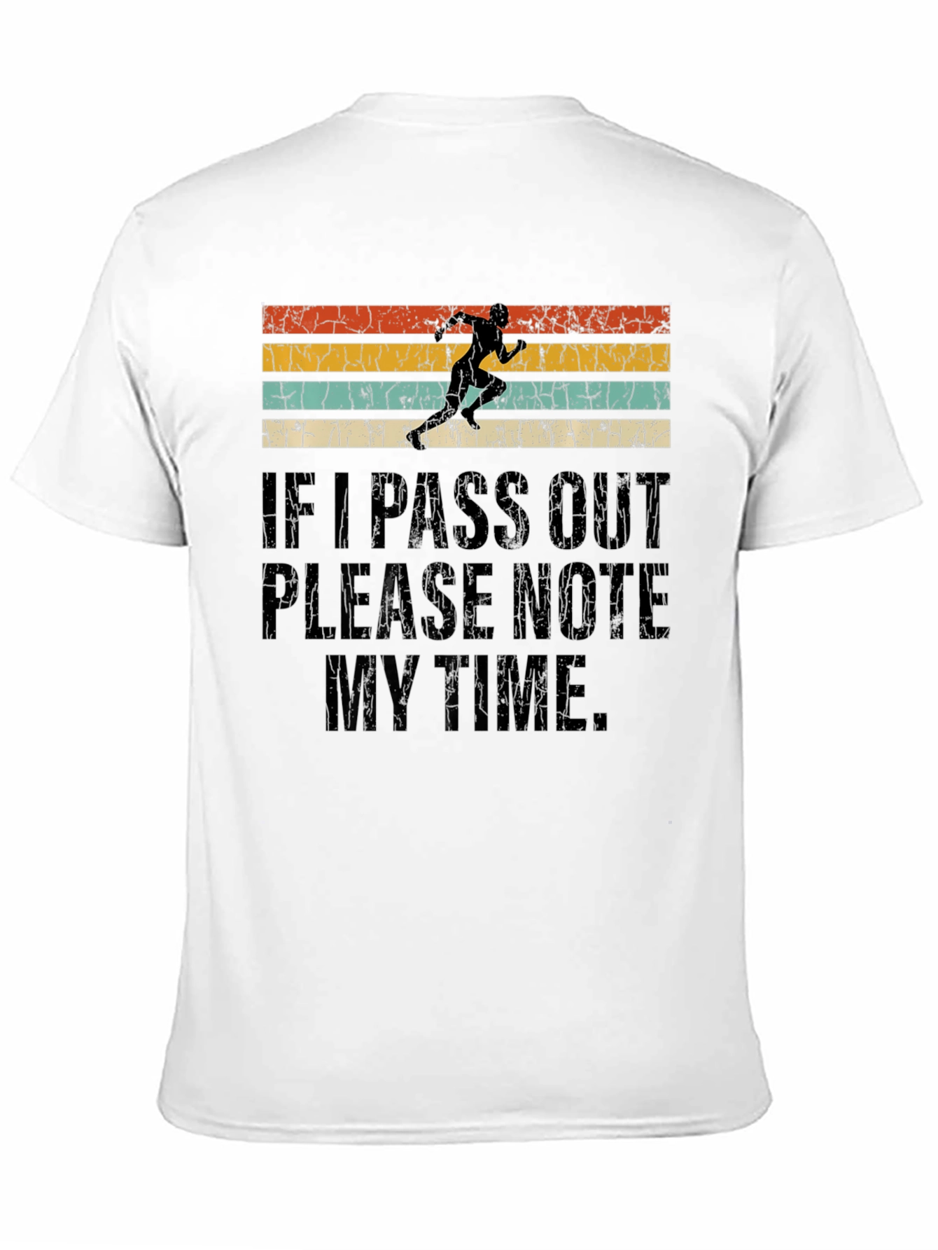 Funny Runners T-Shirt - Note My Time
