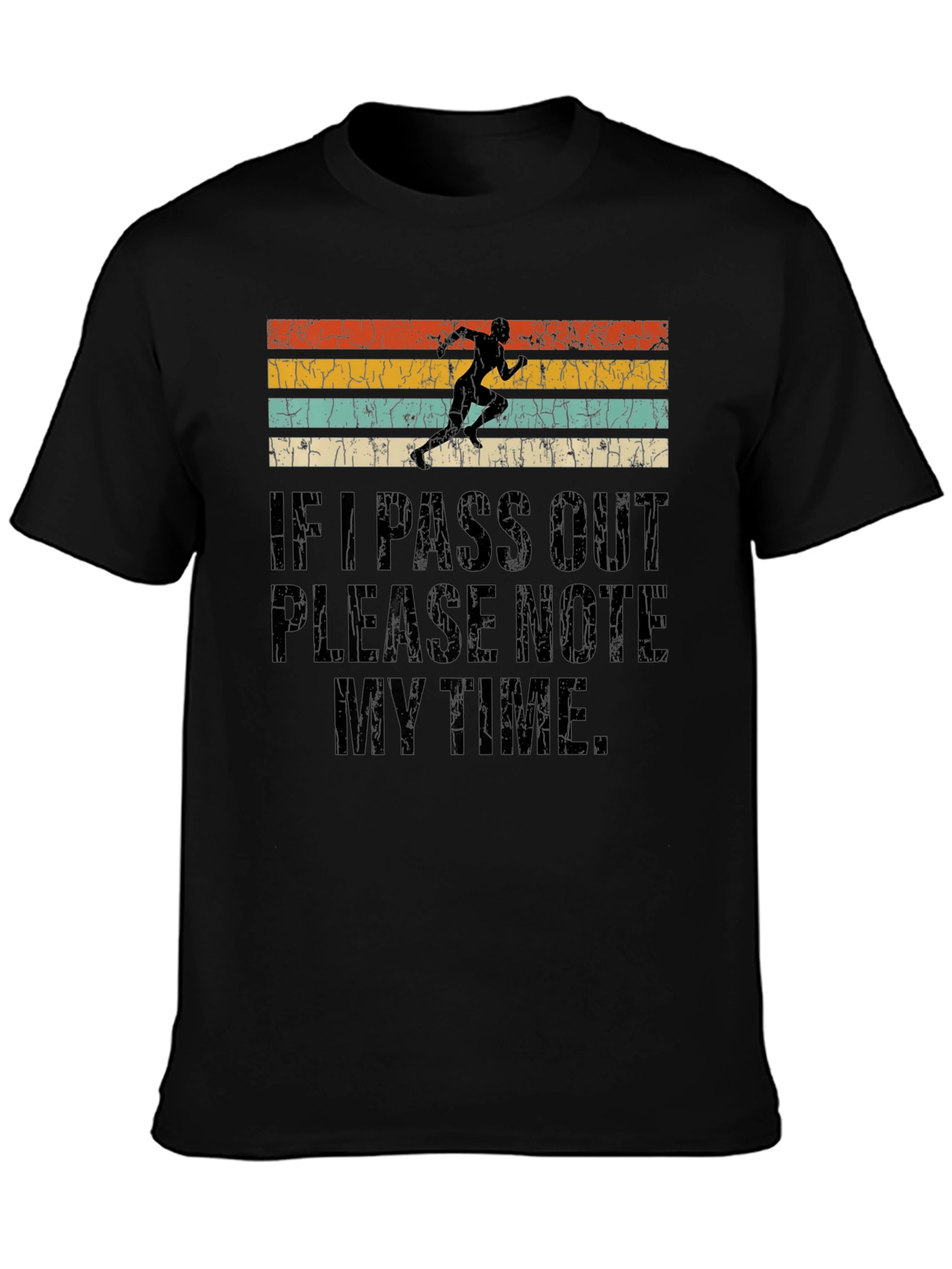 Funny Runners T-Shirt - Note My Time