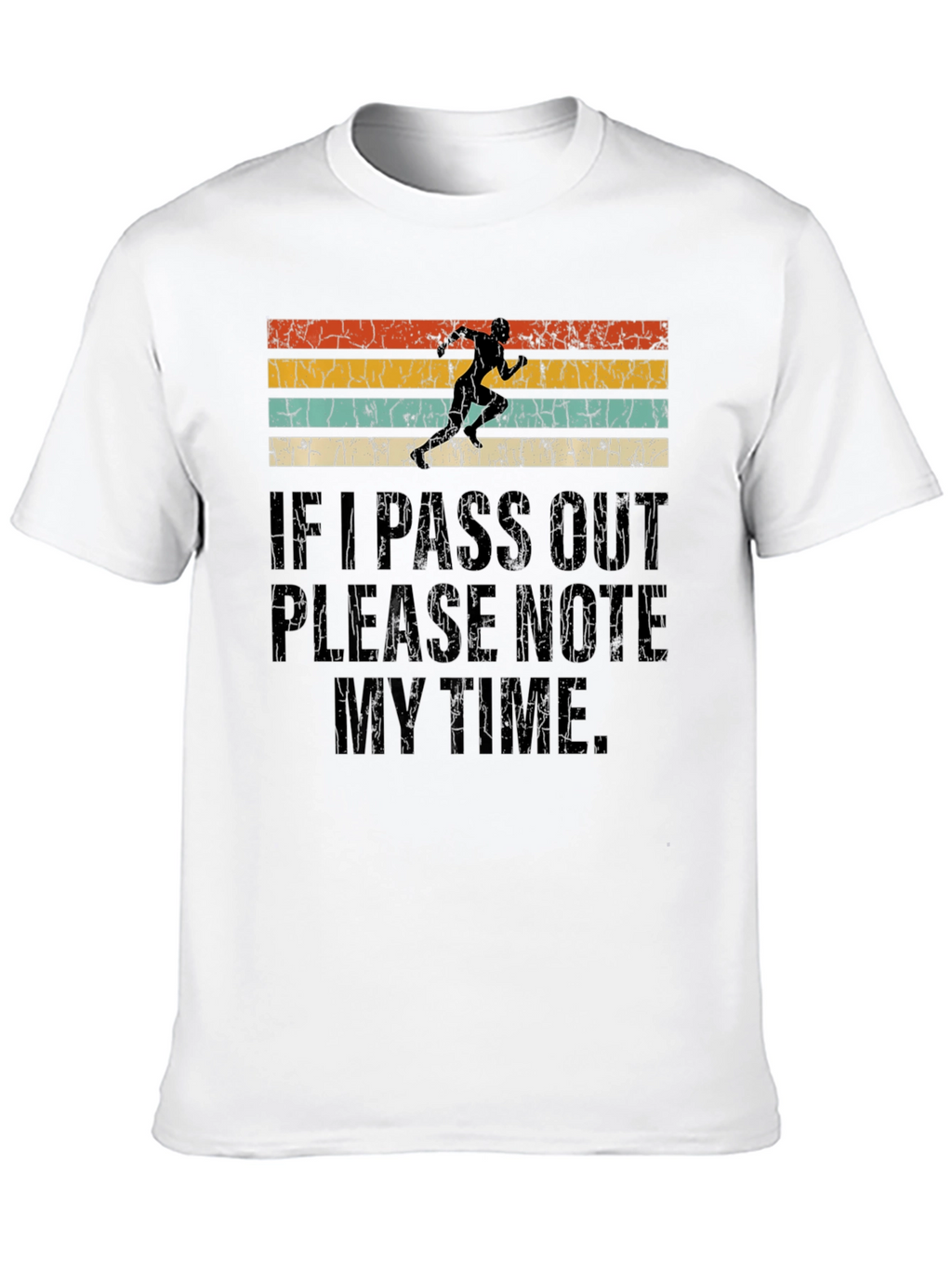 Funny Runners T-Shirt - Note My Time