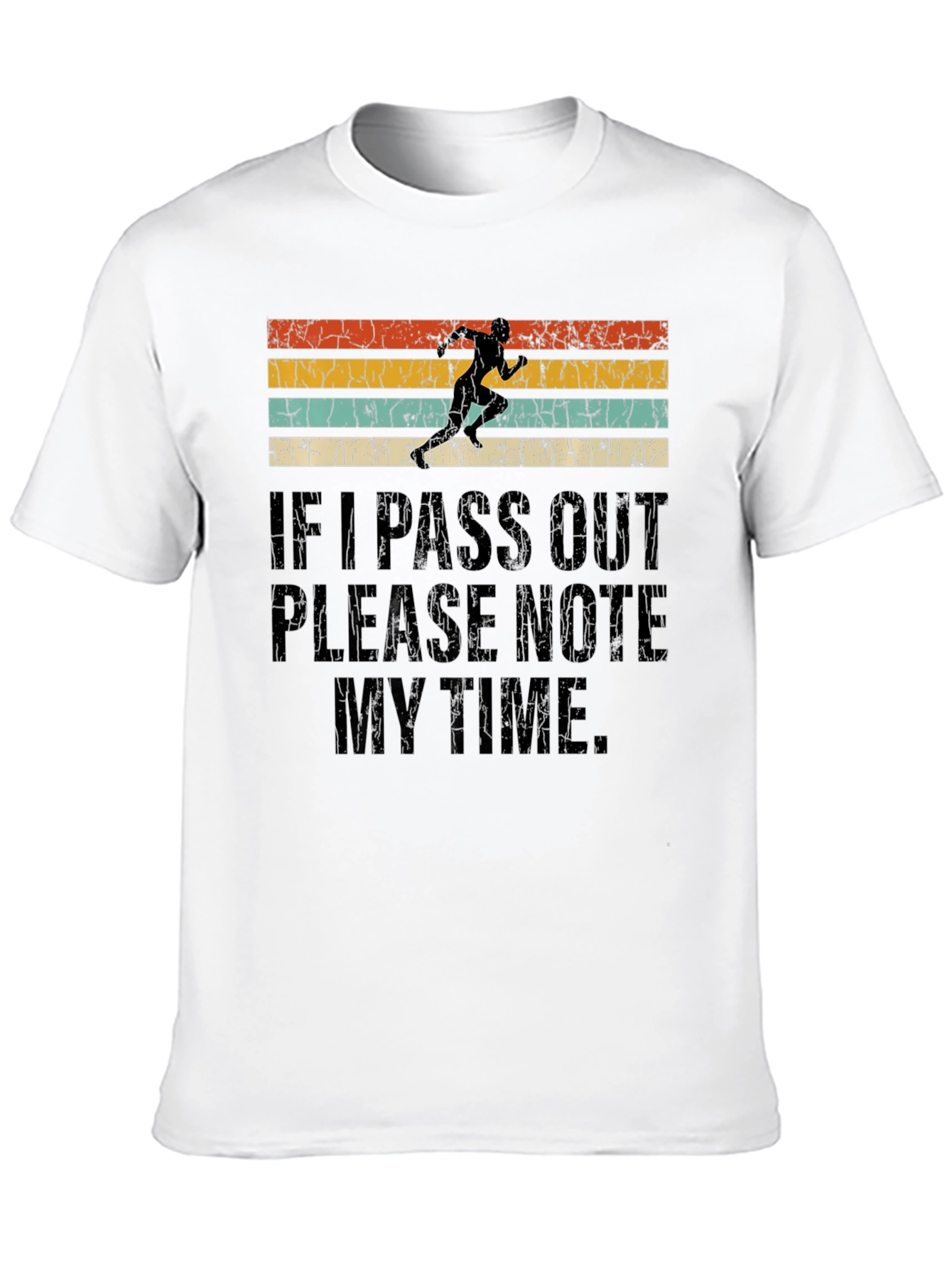 Funny Runners T-Shirt - Note My Time
