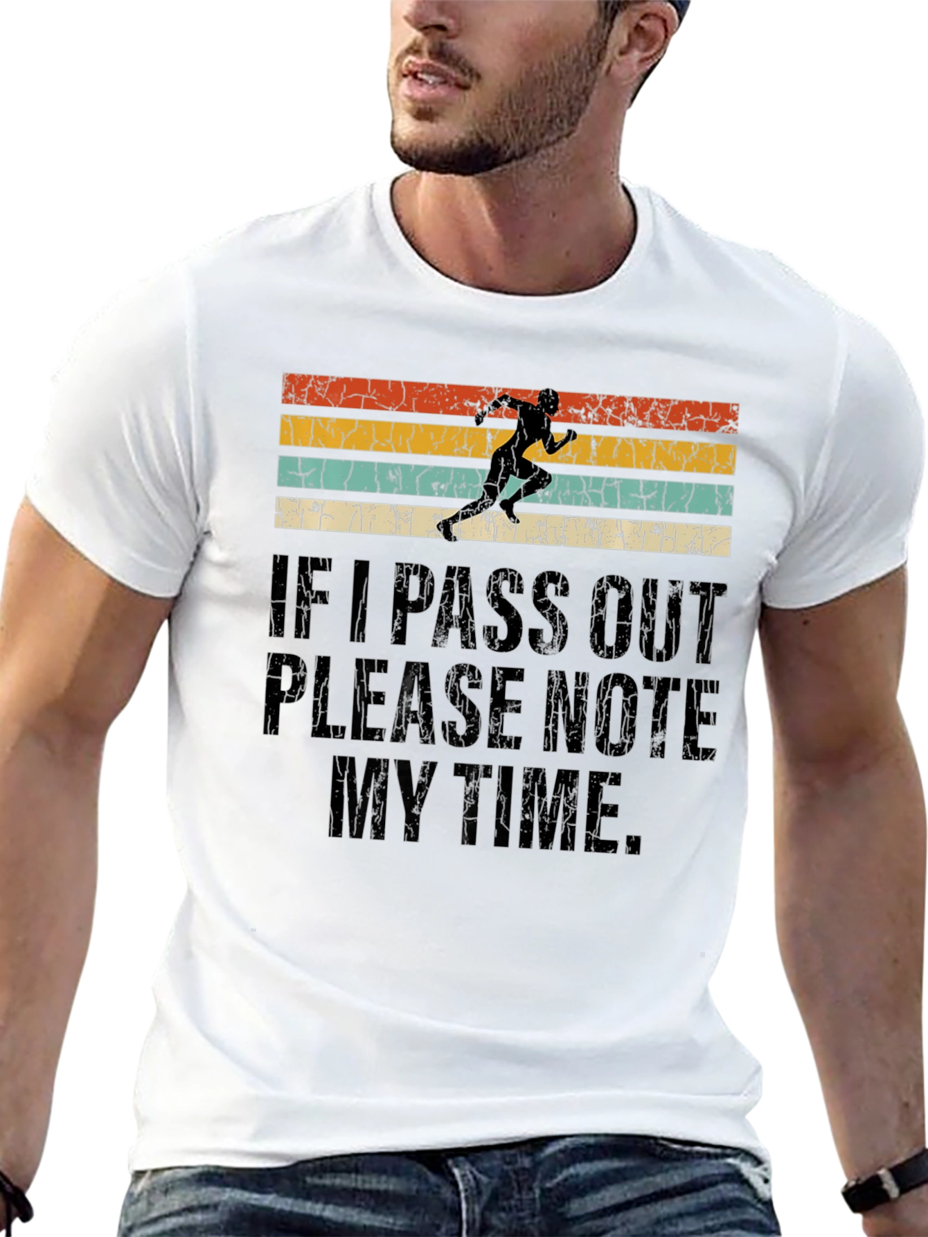 Funny Runners T-Shirt - Note My Time