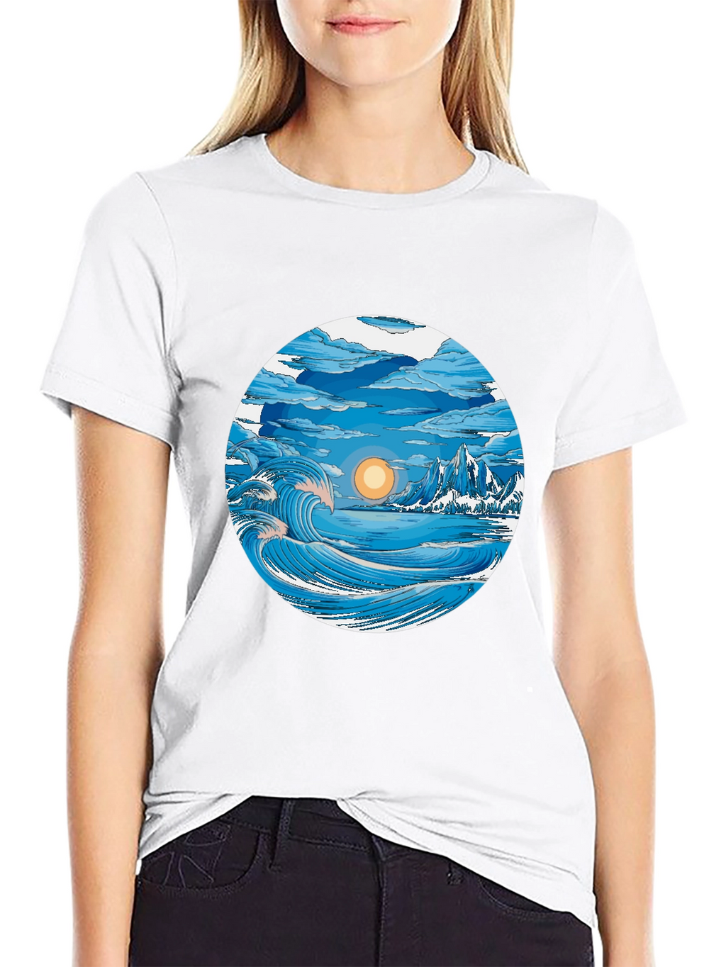 Ocean View Graphic T-Shirt