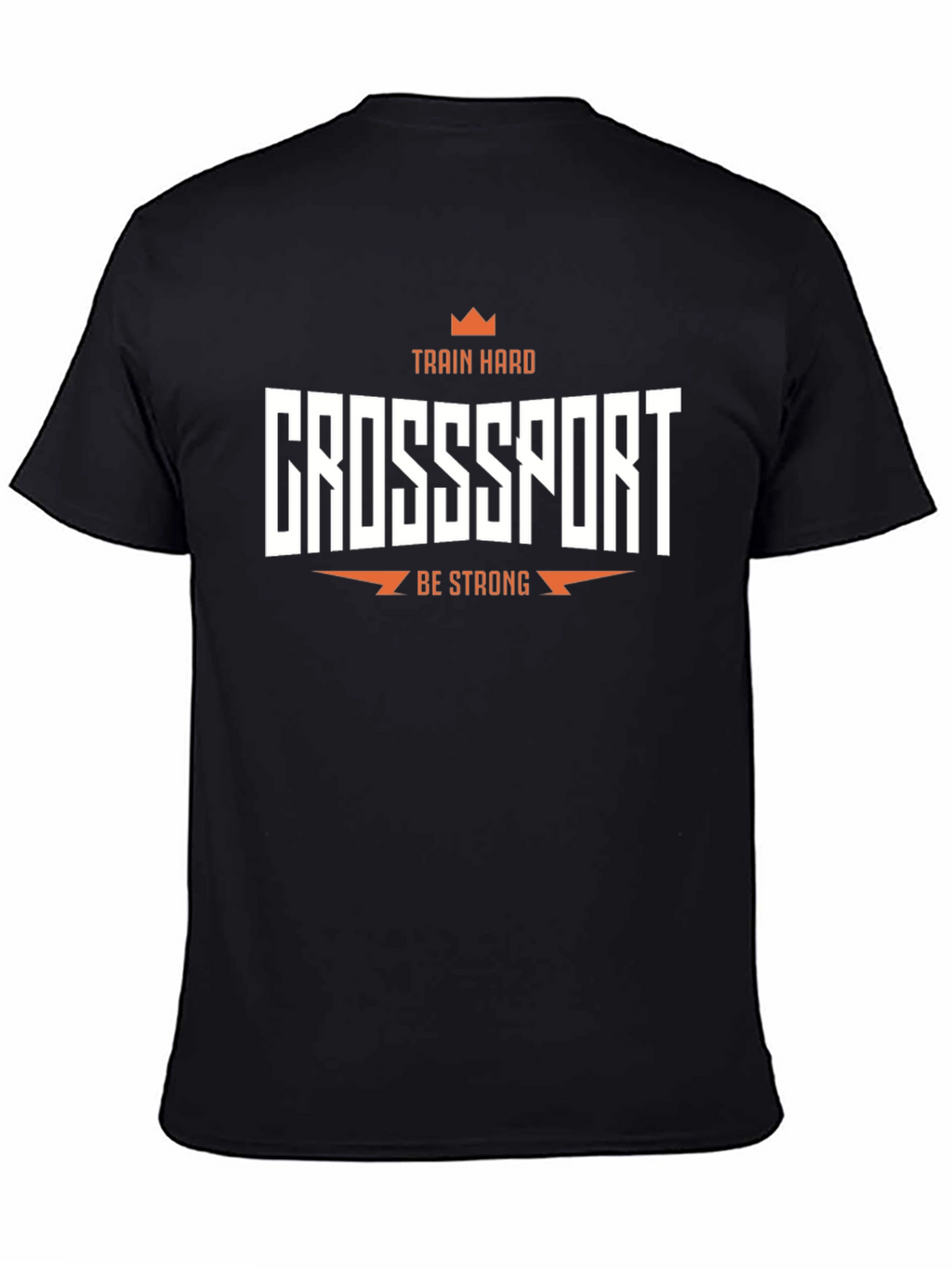 Crosssport Train Hard T-Shirt Black