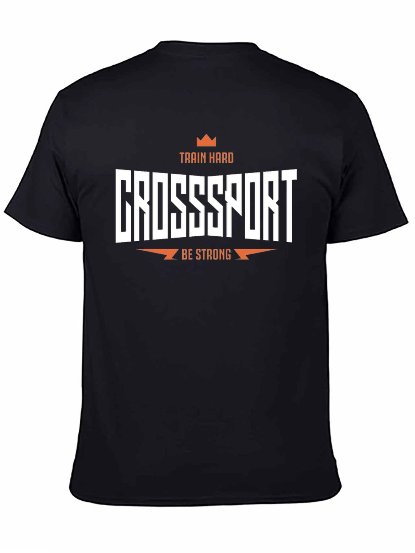 Crosssport Train Hard T-Shirt Black