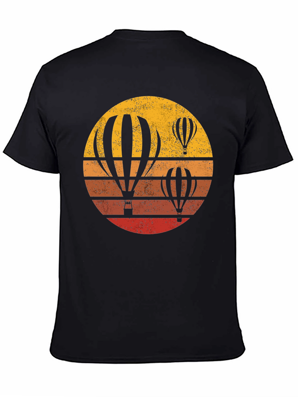 Retro Hot Air Balloon Graphic Tee