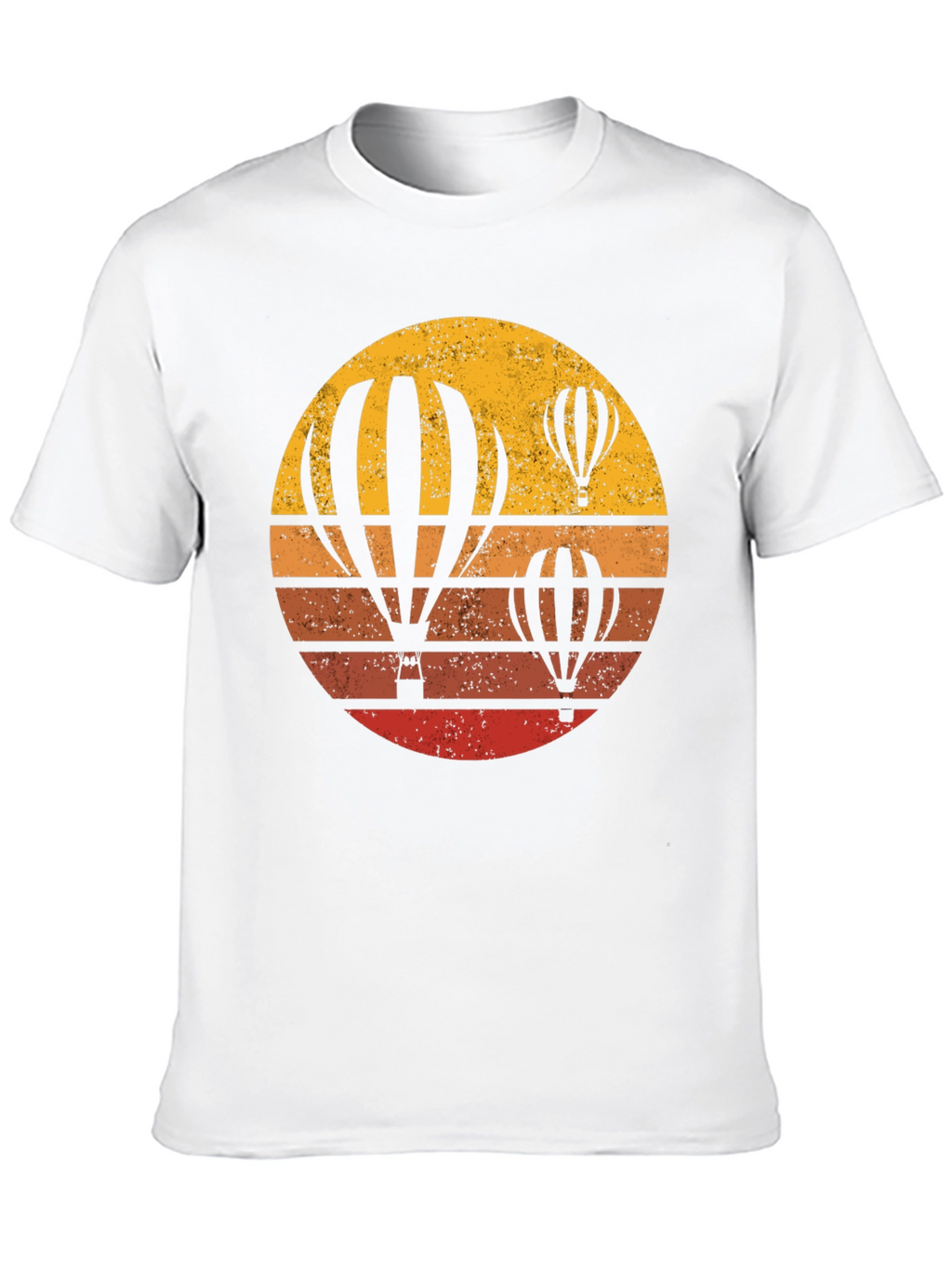 Retro Hot Air Balloon Graphic Tee