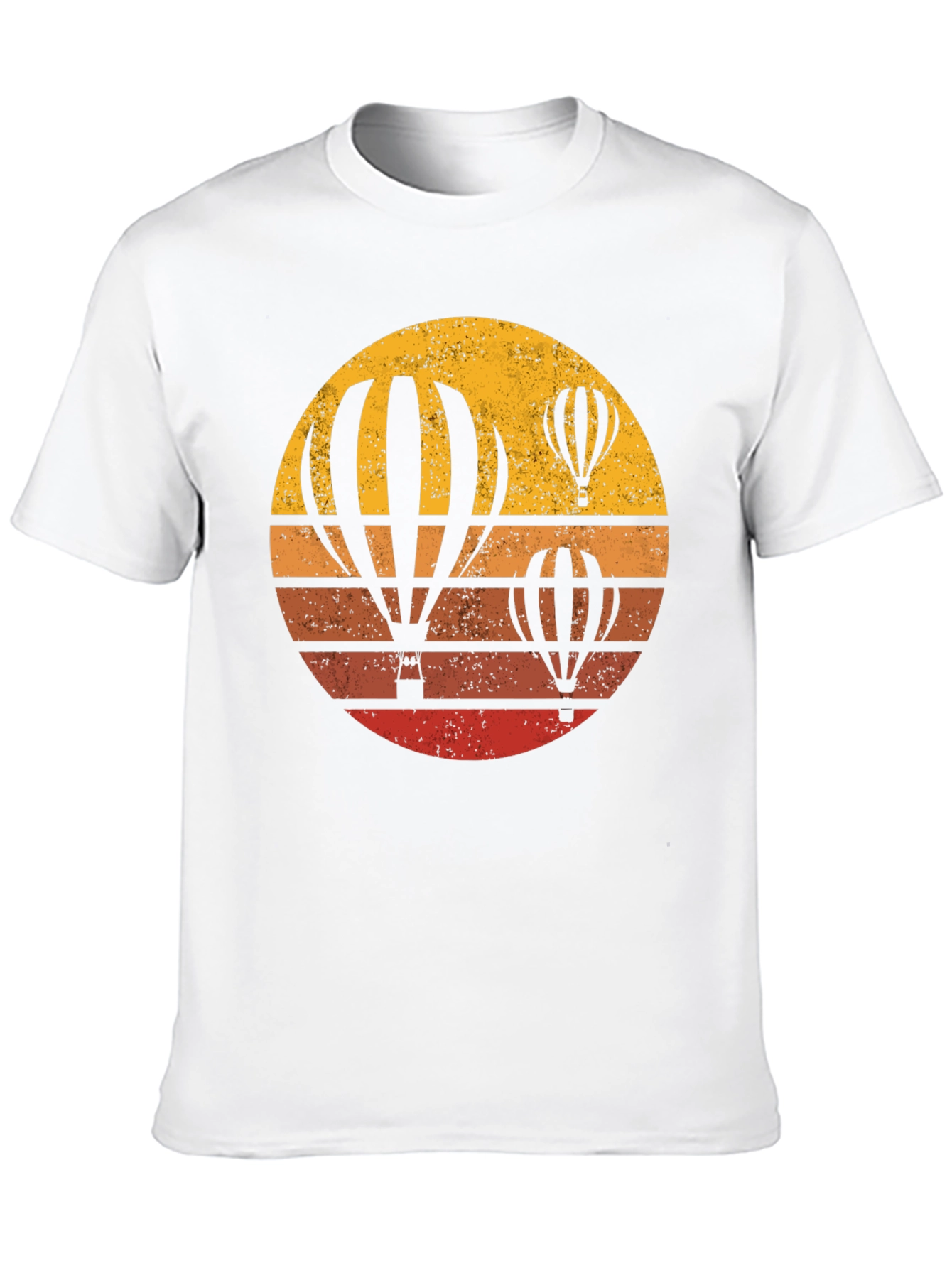 Retro Hot Air Balloon Graphic Tee