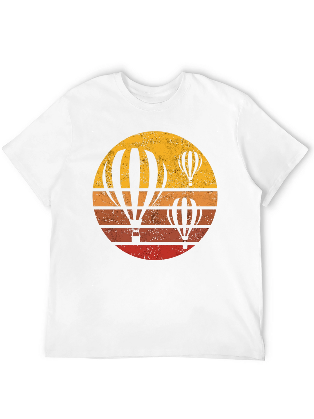 Retro Hot Air Balloon Graphic Tee