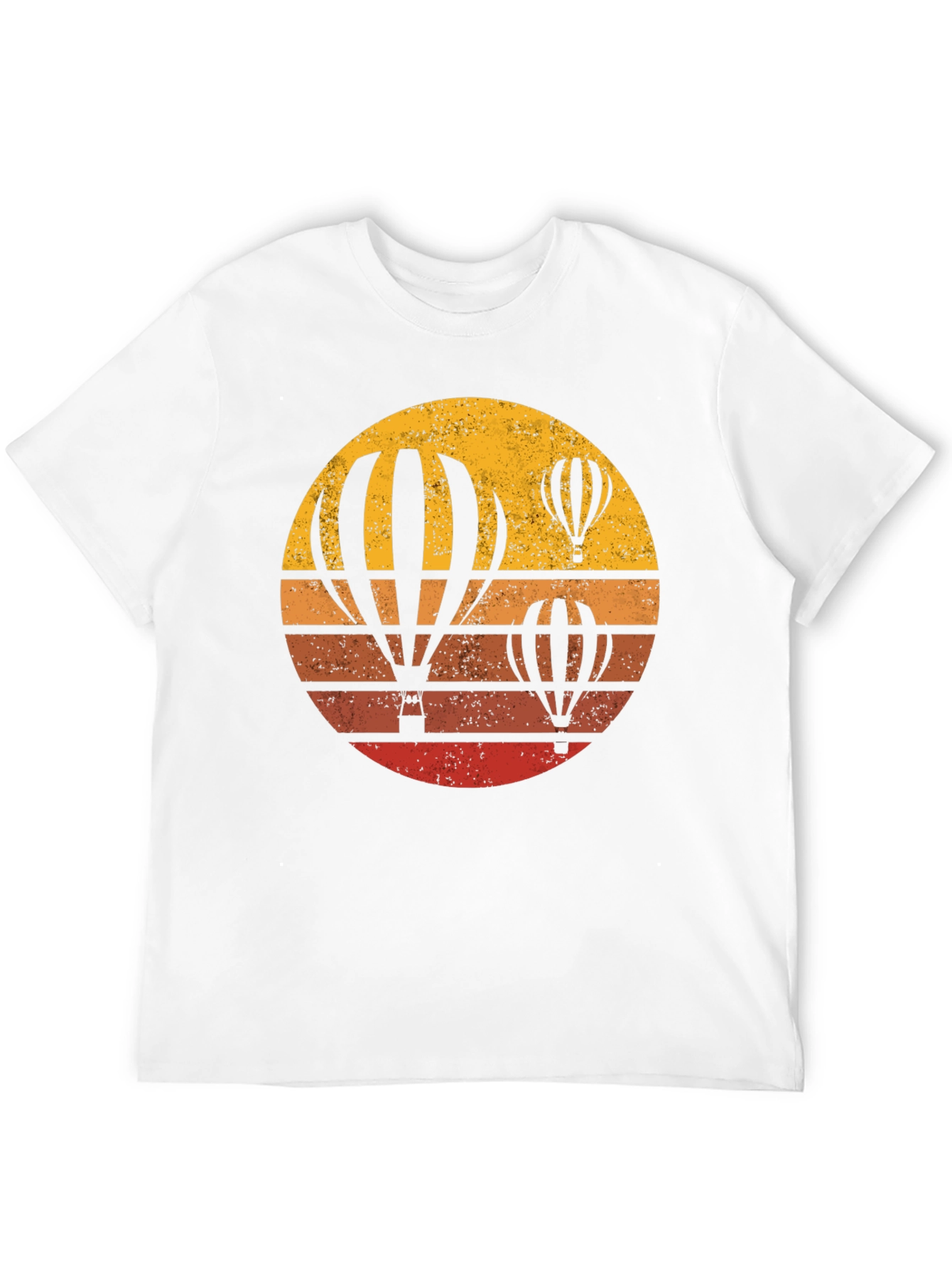 Retro Hot Air Balloon Graphic Tee