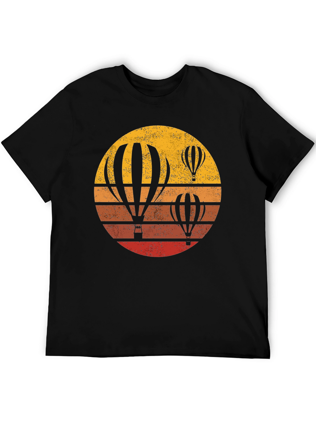 Retro Hot Air Balloon Graphic Tee