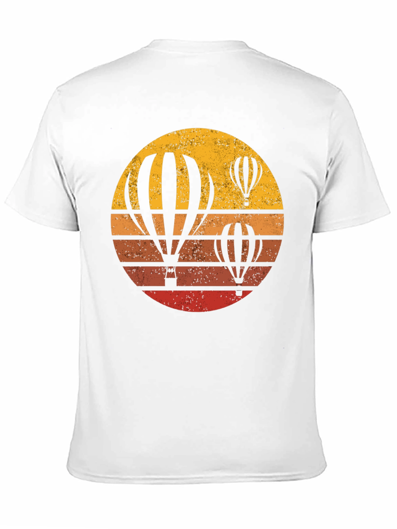 Retro Hot Air Balloon Graphic Tee