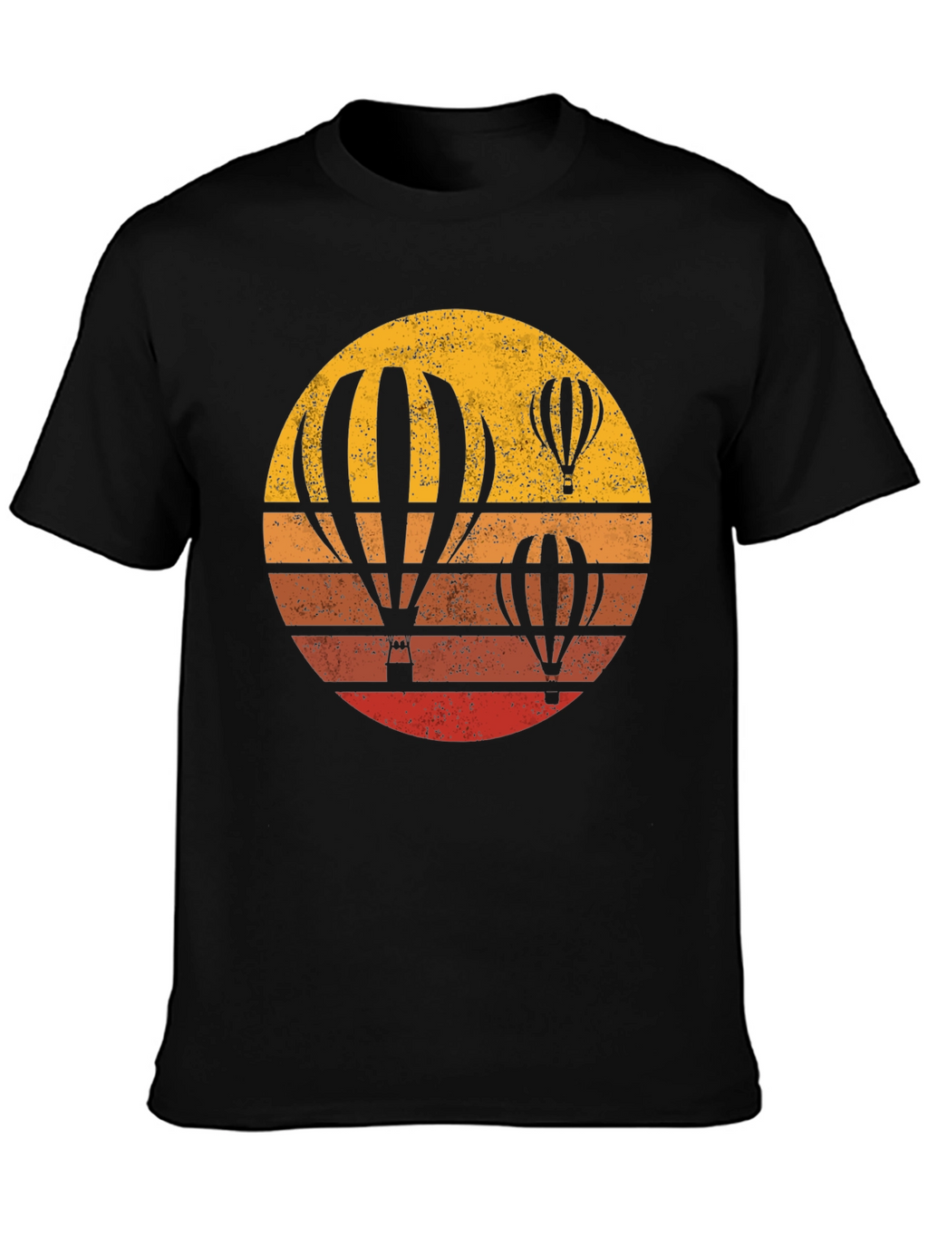 Retro Hot Air Balloon Graphic Tee