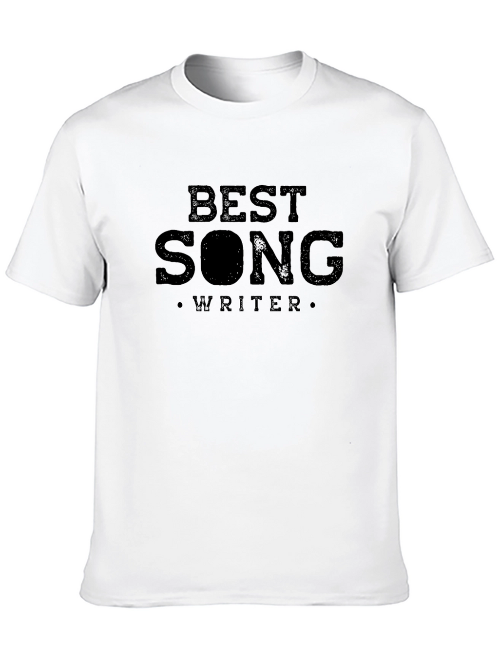 Best Songwriter T-Shirt - Black Casual Tee