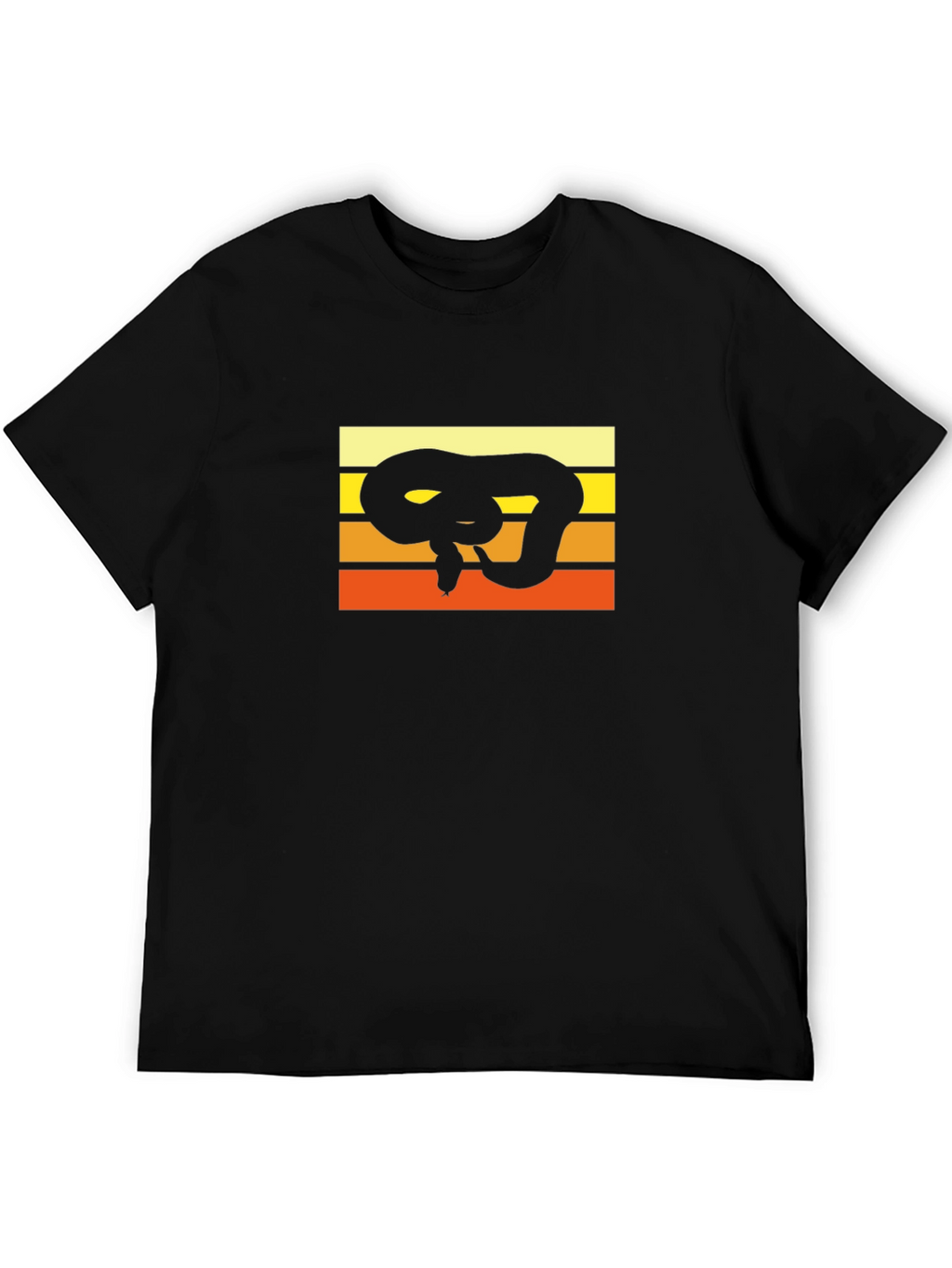 Retro Snake T-Shirt - Cool Animal Graphic Tee