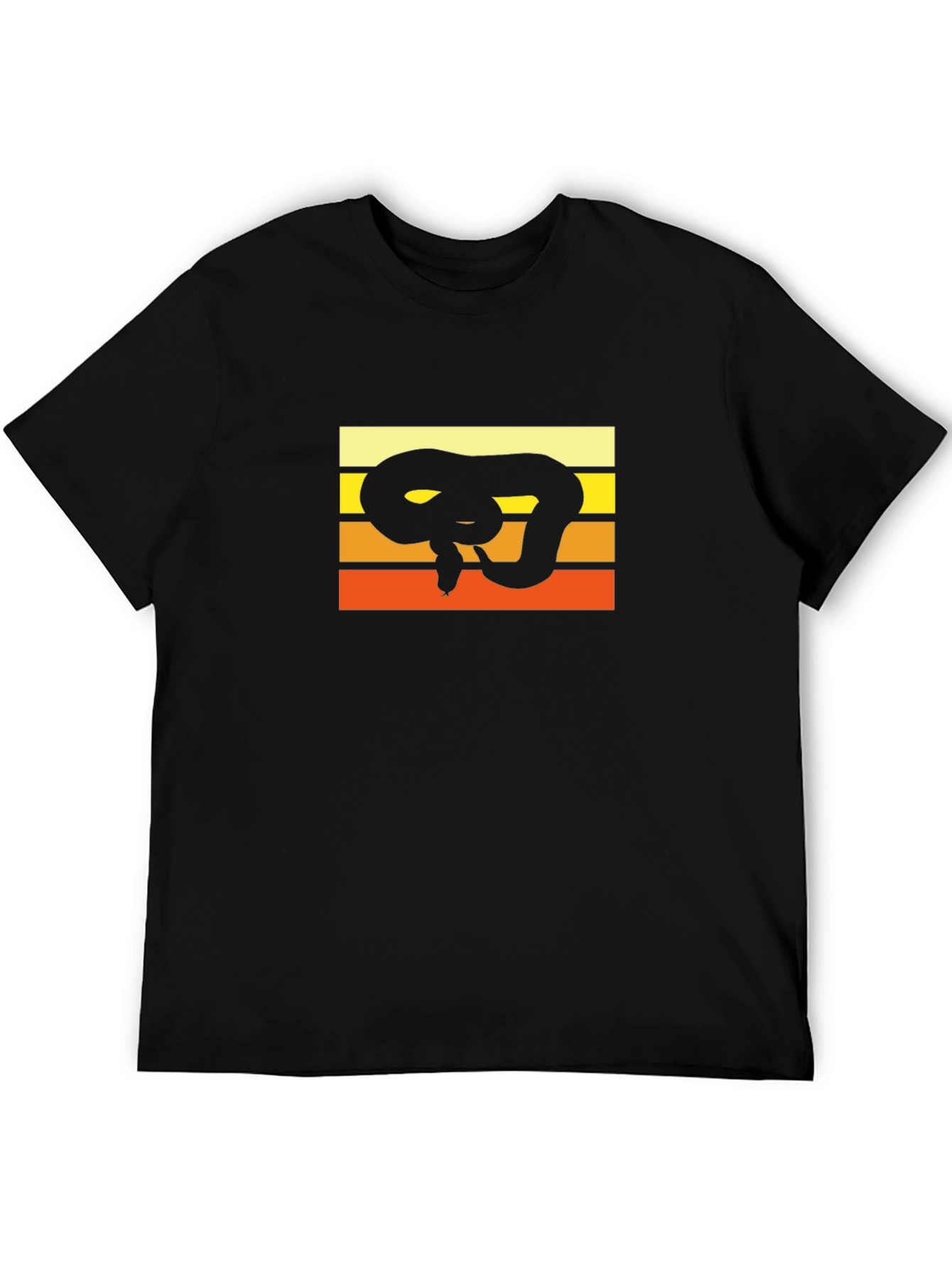 Retro Snake T-Shirt - Cool Animal Graphic Tee
