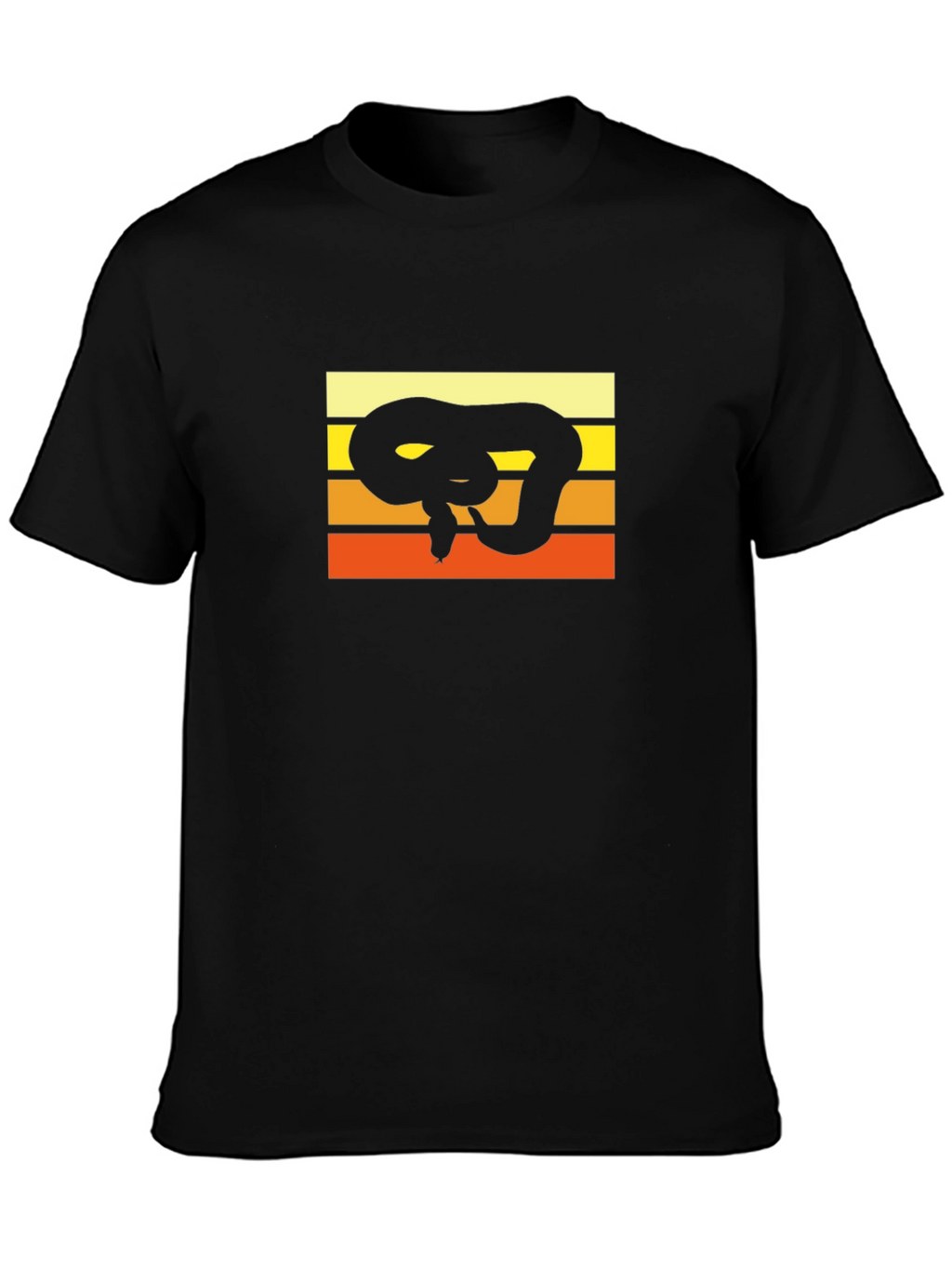 Retro Snake T-Shirt - Cool Animal Graphic Tee