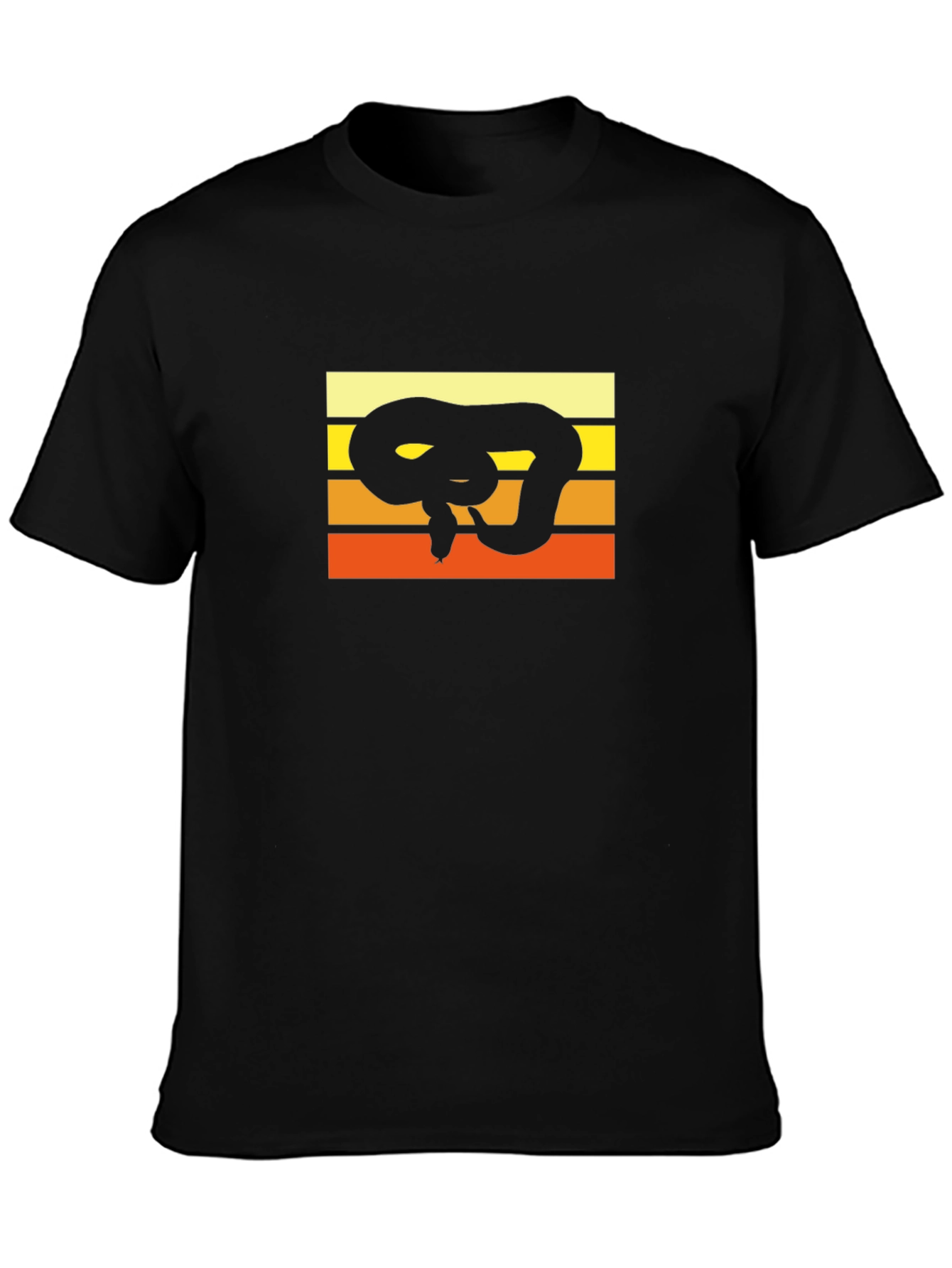Retro Snake T-Shirt - Cool Animal Graphic Tee