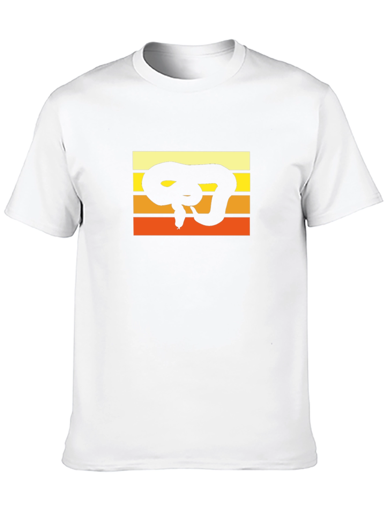 Retro Snake T-Shirt - Cool Animal Graphic Tee