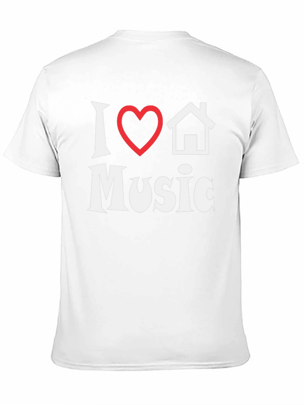 I Heart House Music T-Shirt - Stylish Graphic Tee