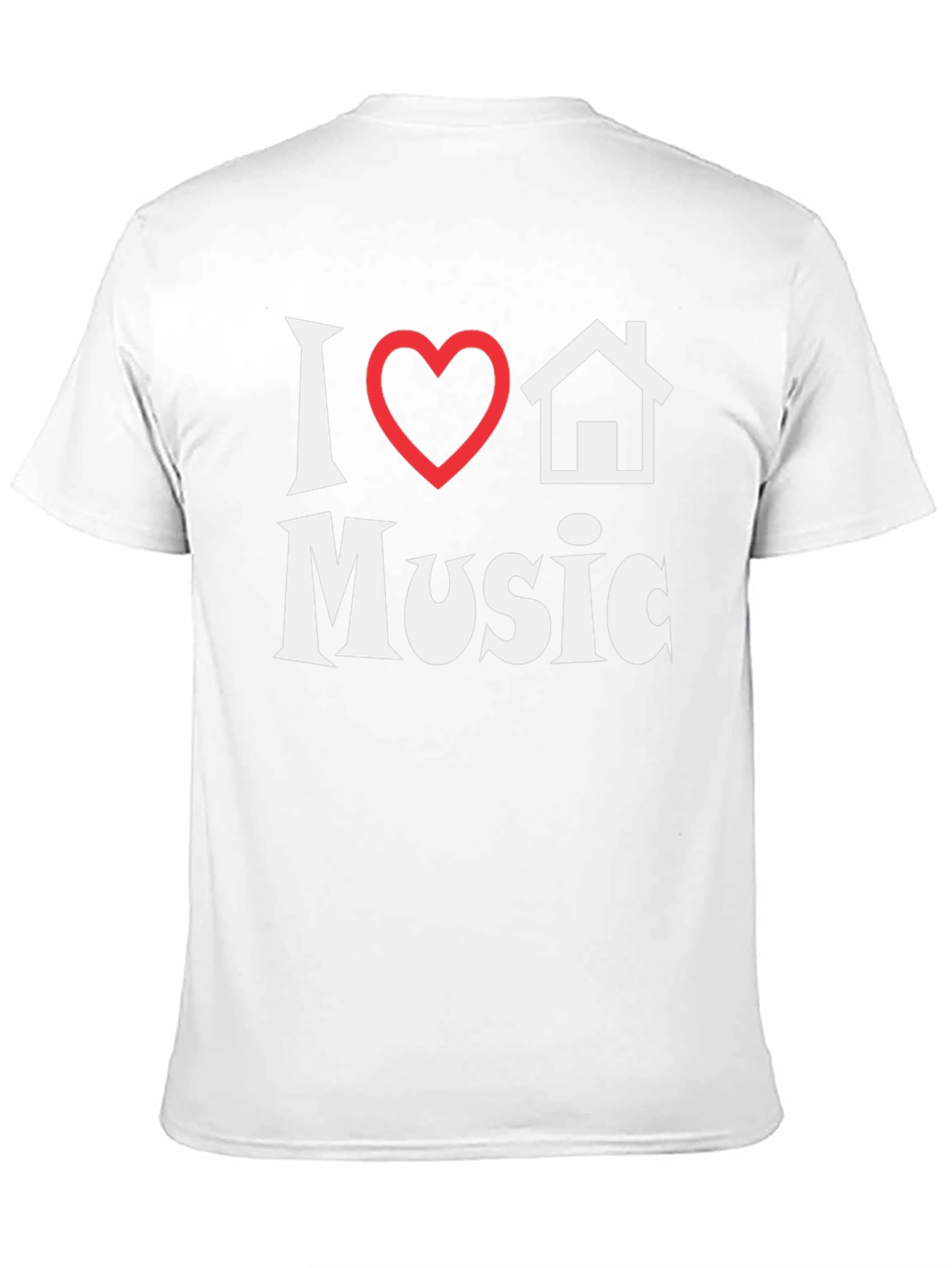 I Heart House Music T-Shirt - Stylish Graphic Tee