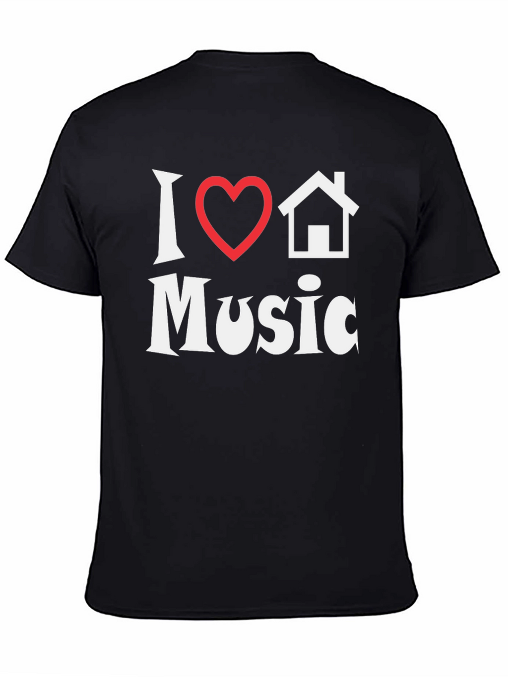 I Heart House Music T-Shirt - Stylish Graphic Tee