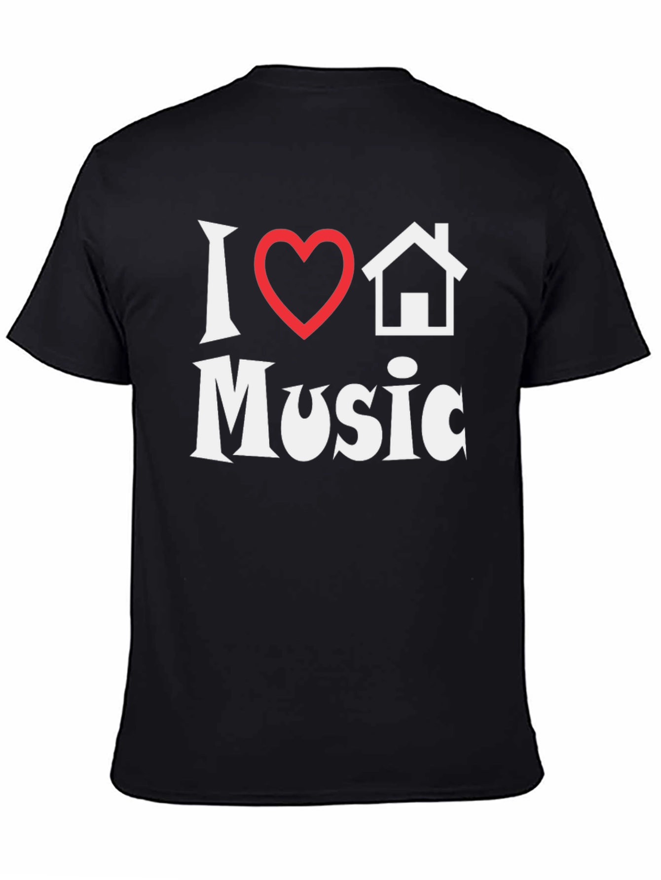 I Heart House Music T-Shirt - Stylish Graphic Tee